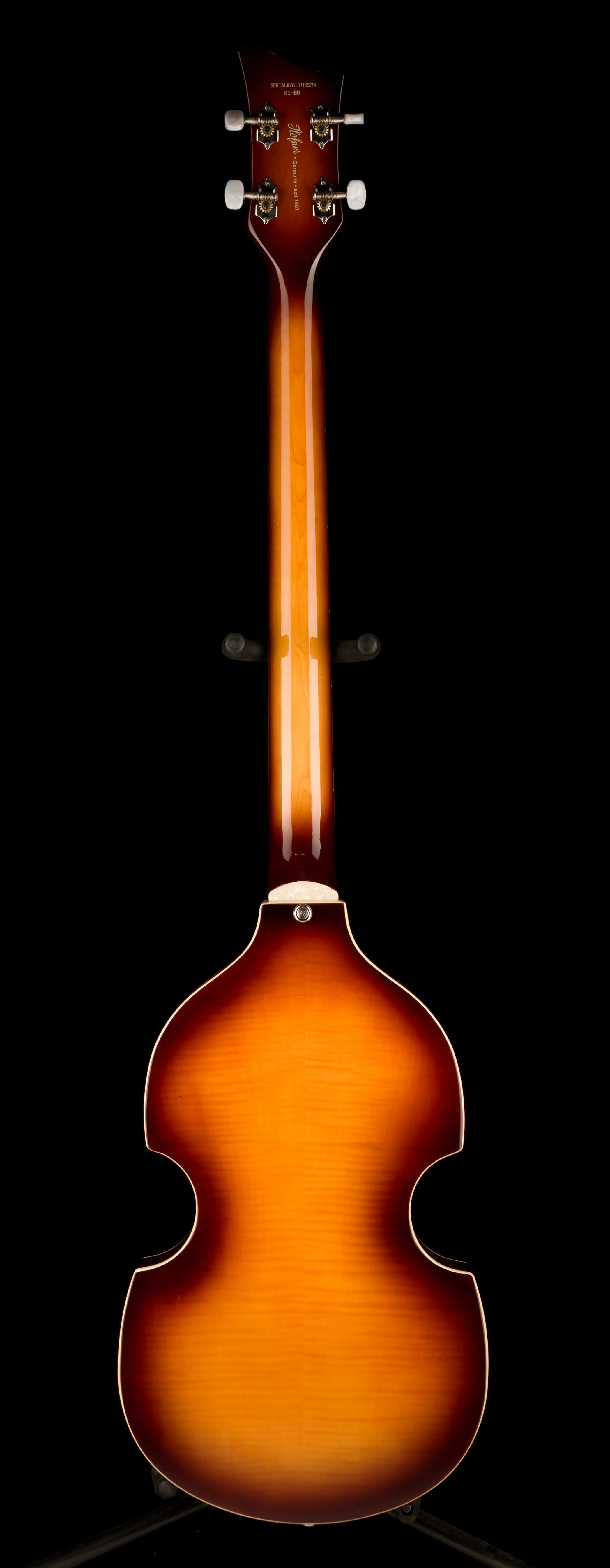Pre Owned Hofner Violin B-Bass HI-Series Sunburst With Case - Image 14