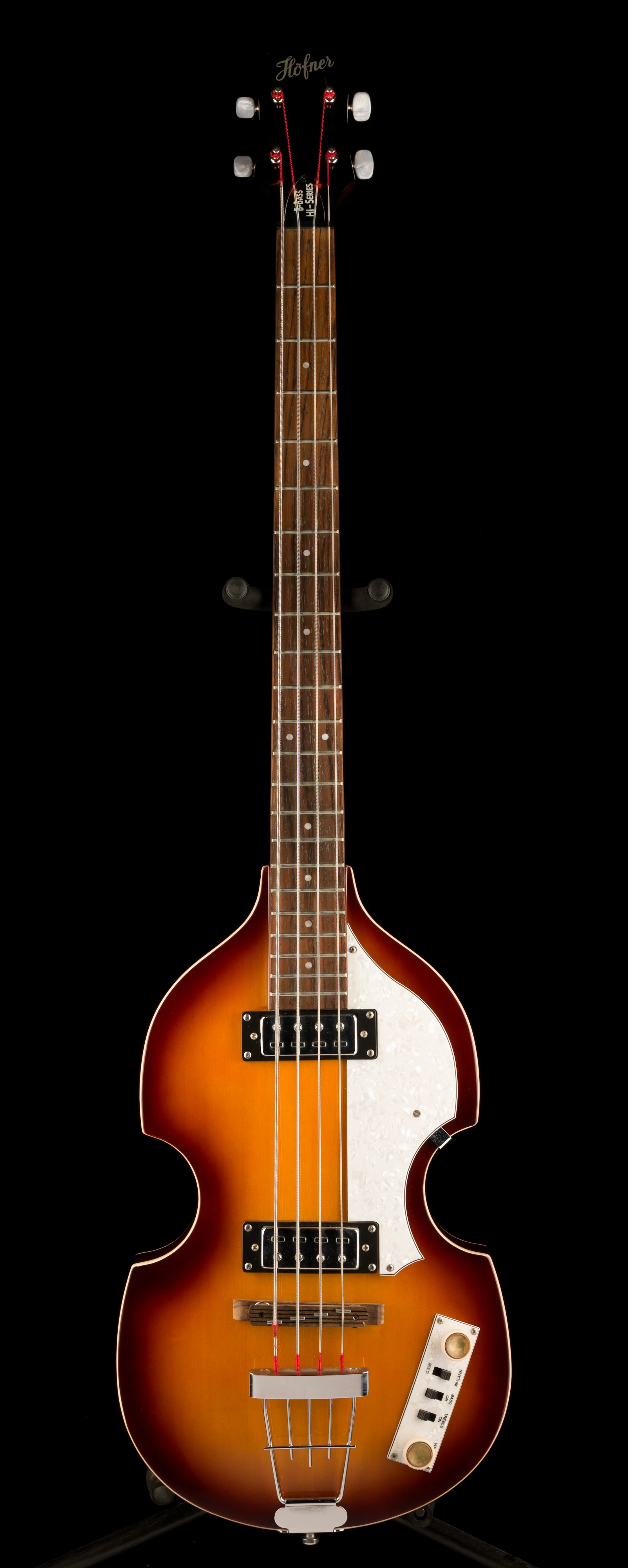Pre Owned Hofner Violin B-Bass HI-Series Sunburst With Case - Image 2