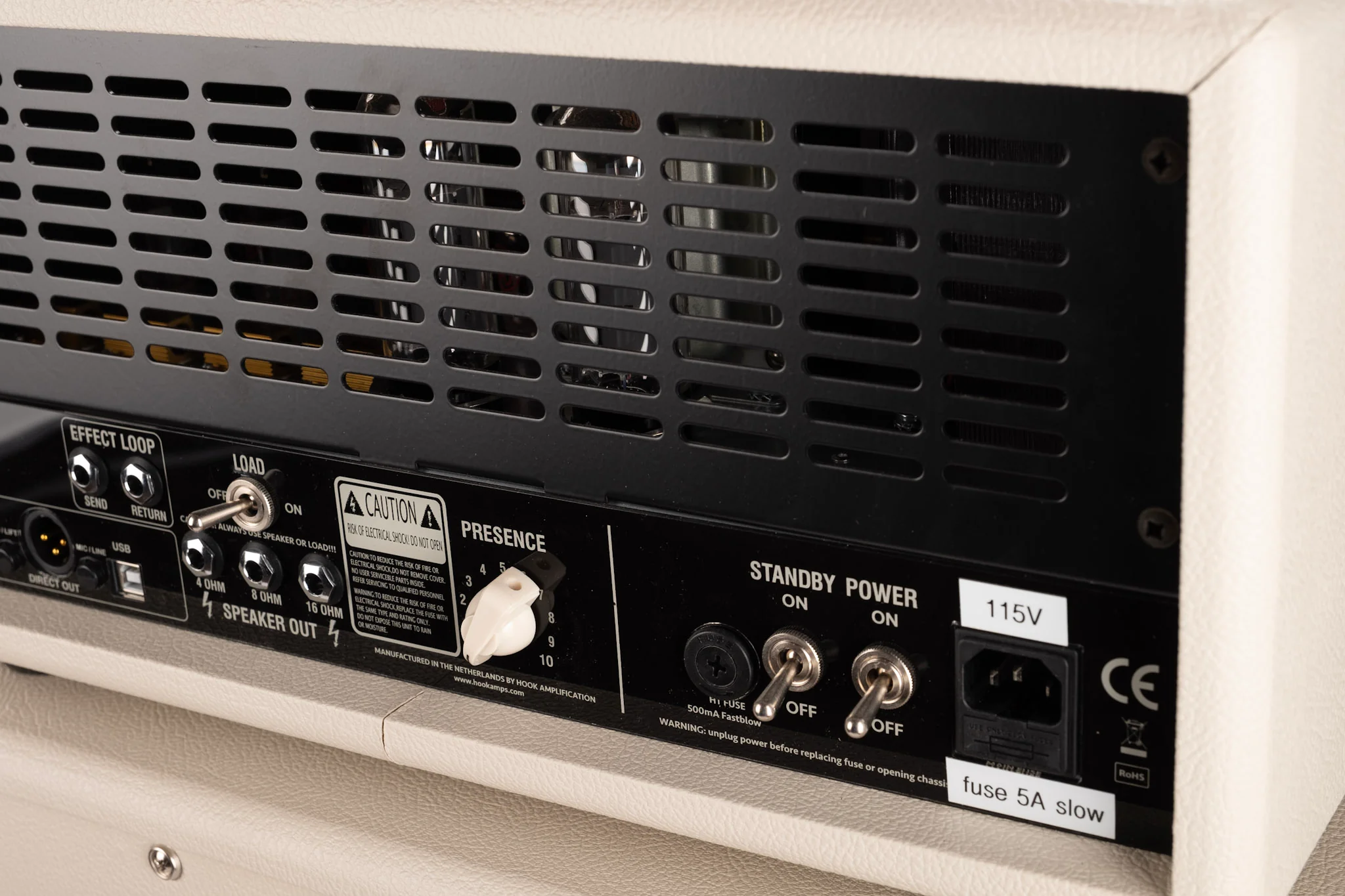 Pre Owned Hook Wizard Guitar Amp Head And Matching 112 Cabinet Guitar Amp - Image 14