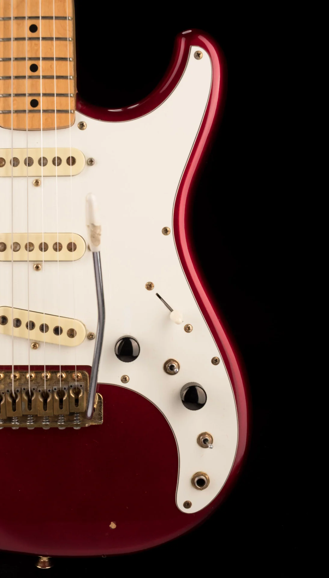 Vintage '82 Ibanez  Blazer Series  BL-550FR  Fire Red Guitar With OHSC - Image 9
