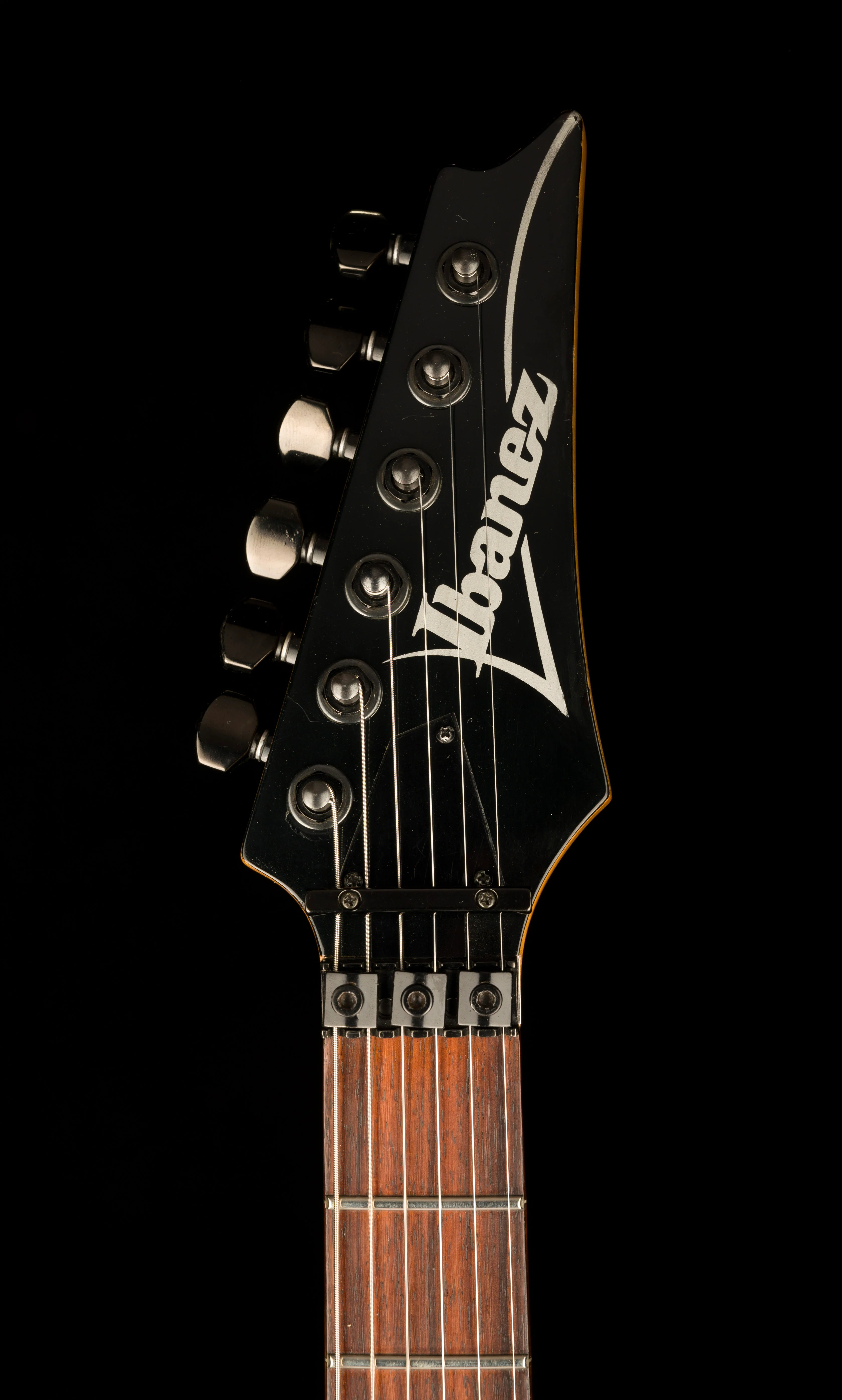 Pre Owned Ibanez 580 Turbo T Black With OHSC - Image 12