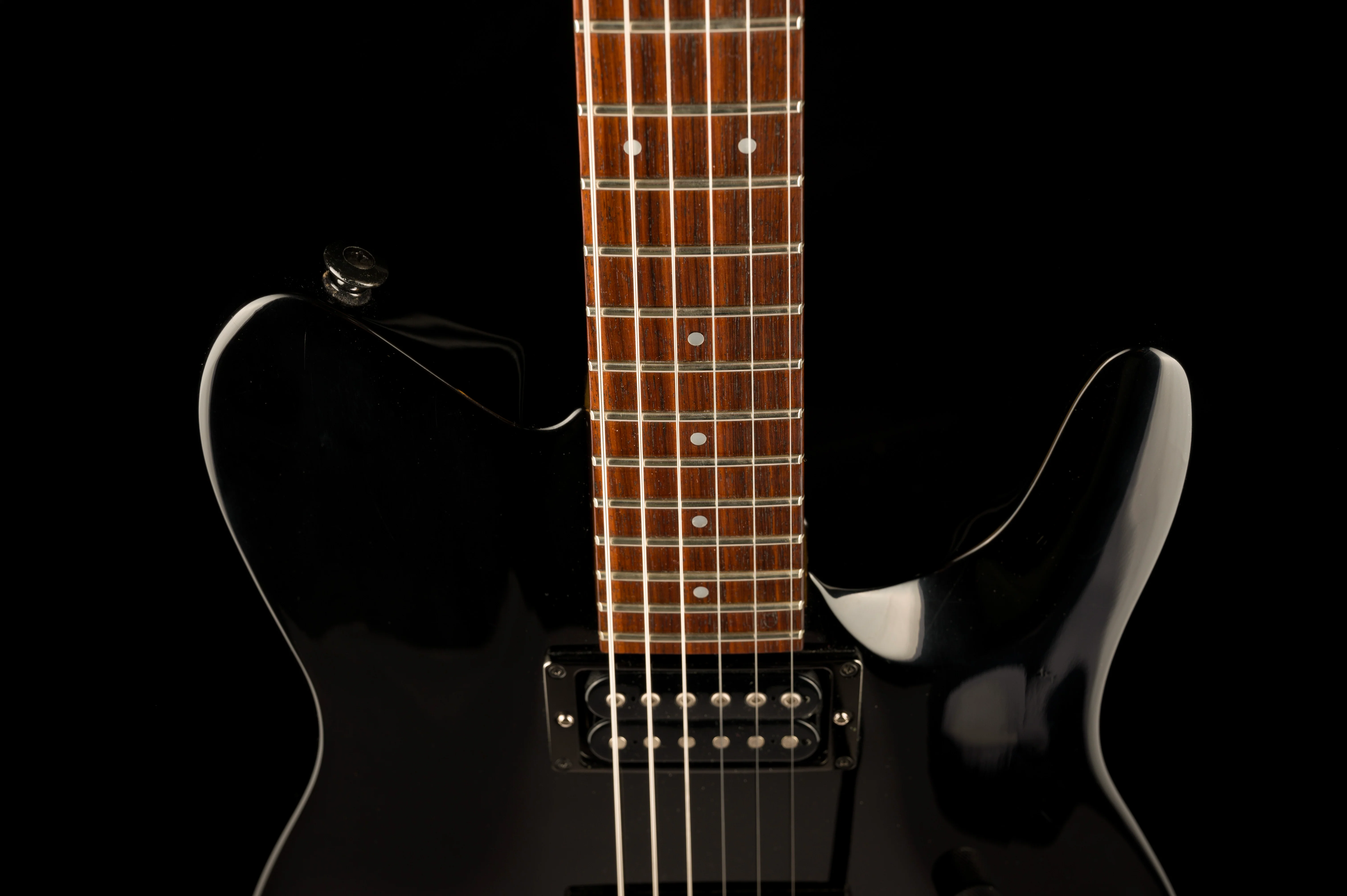 Pre Owned Ibanez 580 Turbo T Black With OHSC - Image 3