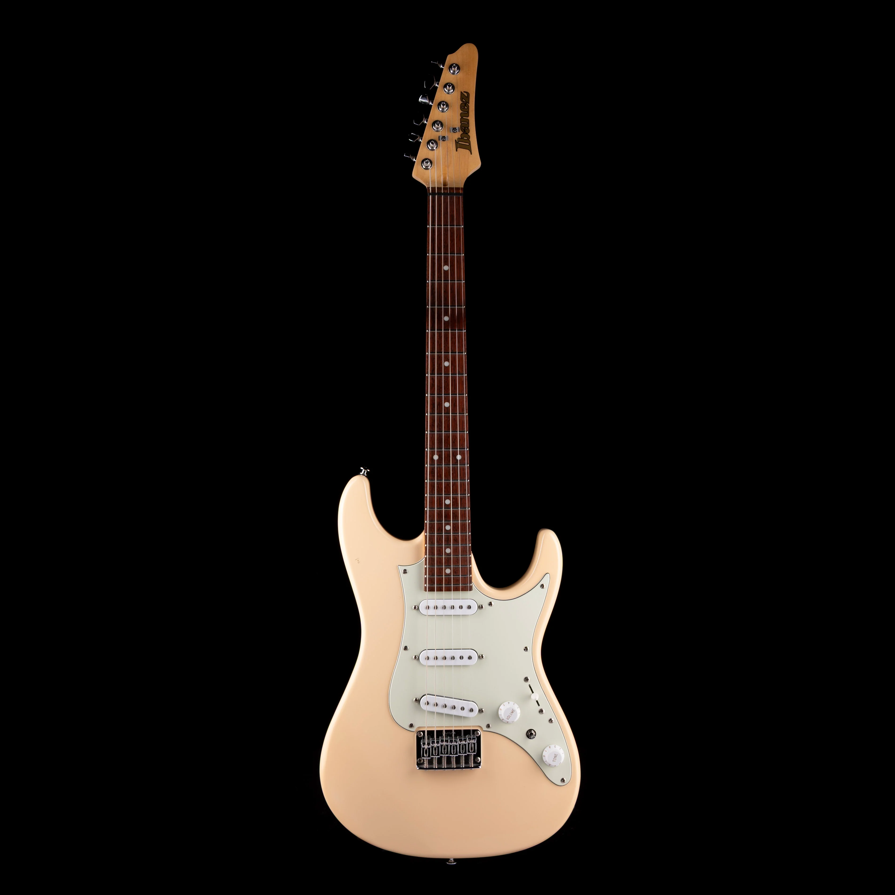 Used Ibanez A2 Essentials Ivory Electric Guitar - Image 2