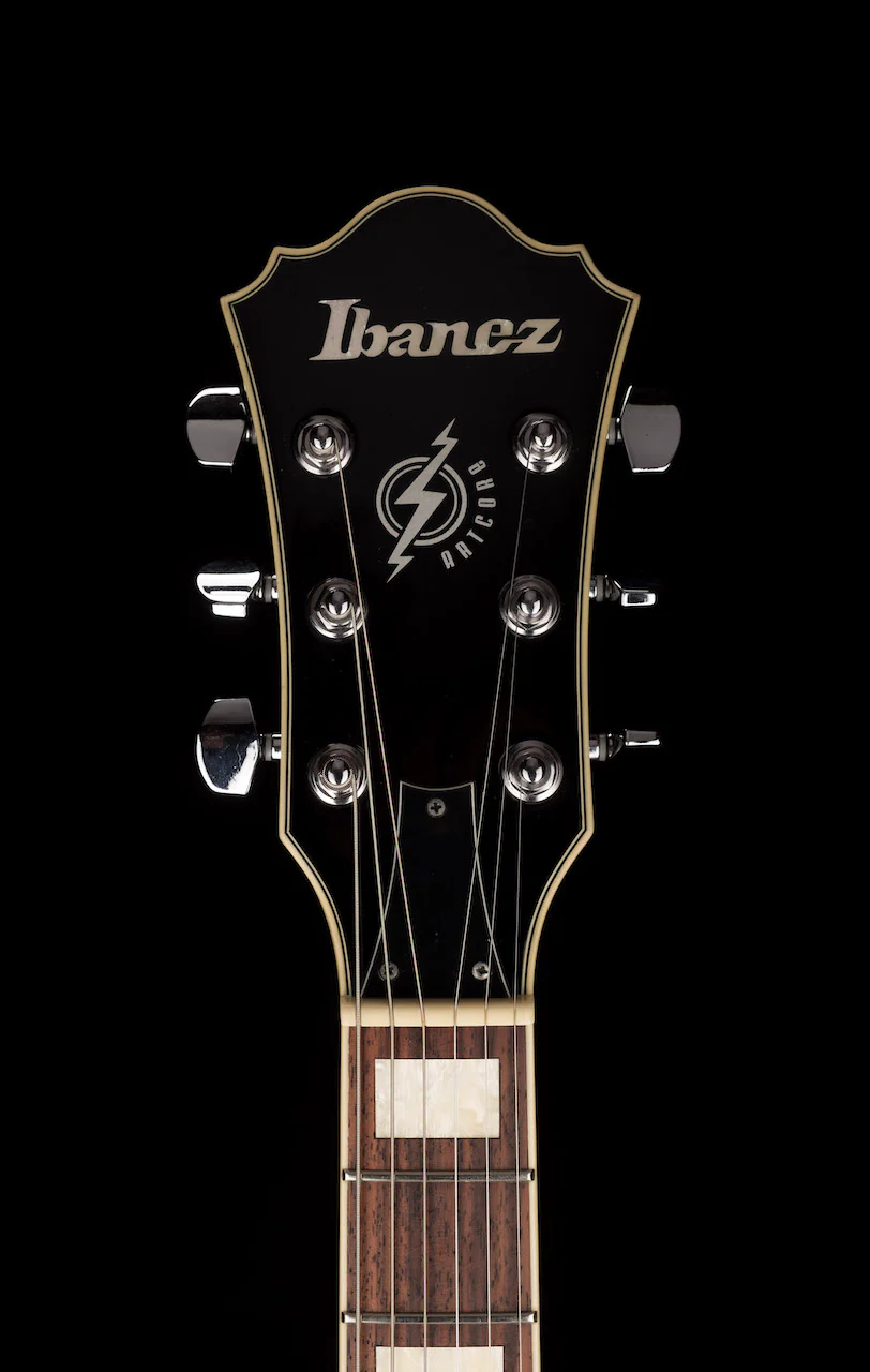 Pre Owned Ibanez Artcore AG75 Hollowbody Brown Sunburst With Case - Image 12