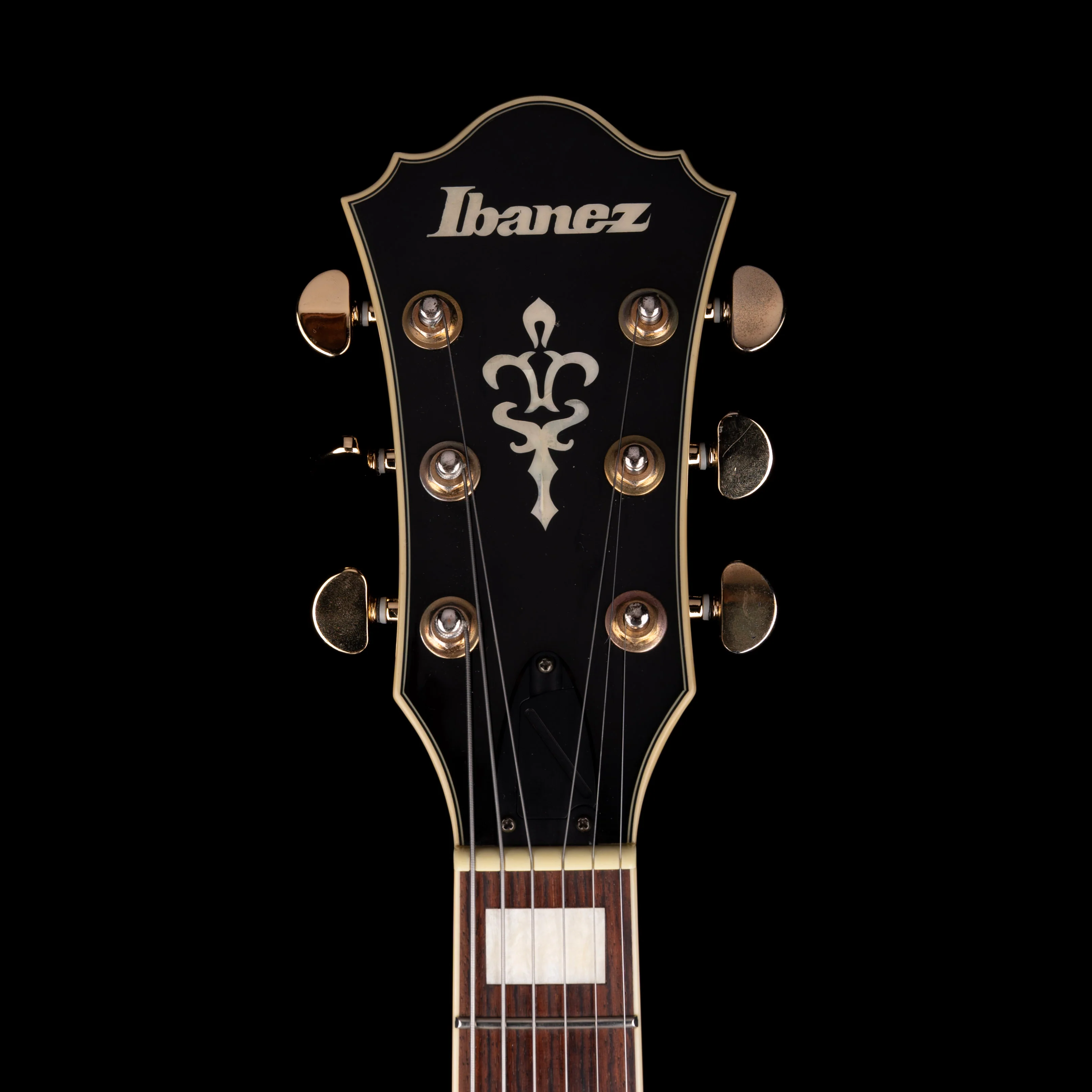 Pre Owned Ibanez Artcore AG95-DBS-12-04 Hollow Body Electric Guitar Dark Brown Sunburst with Gig Bag - Image 12