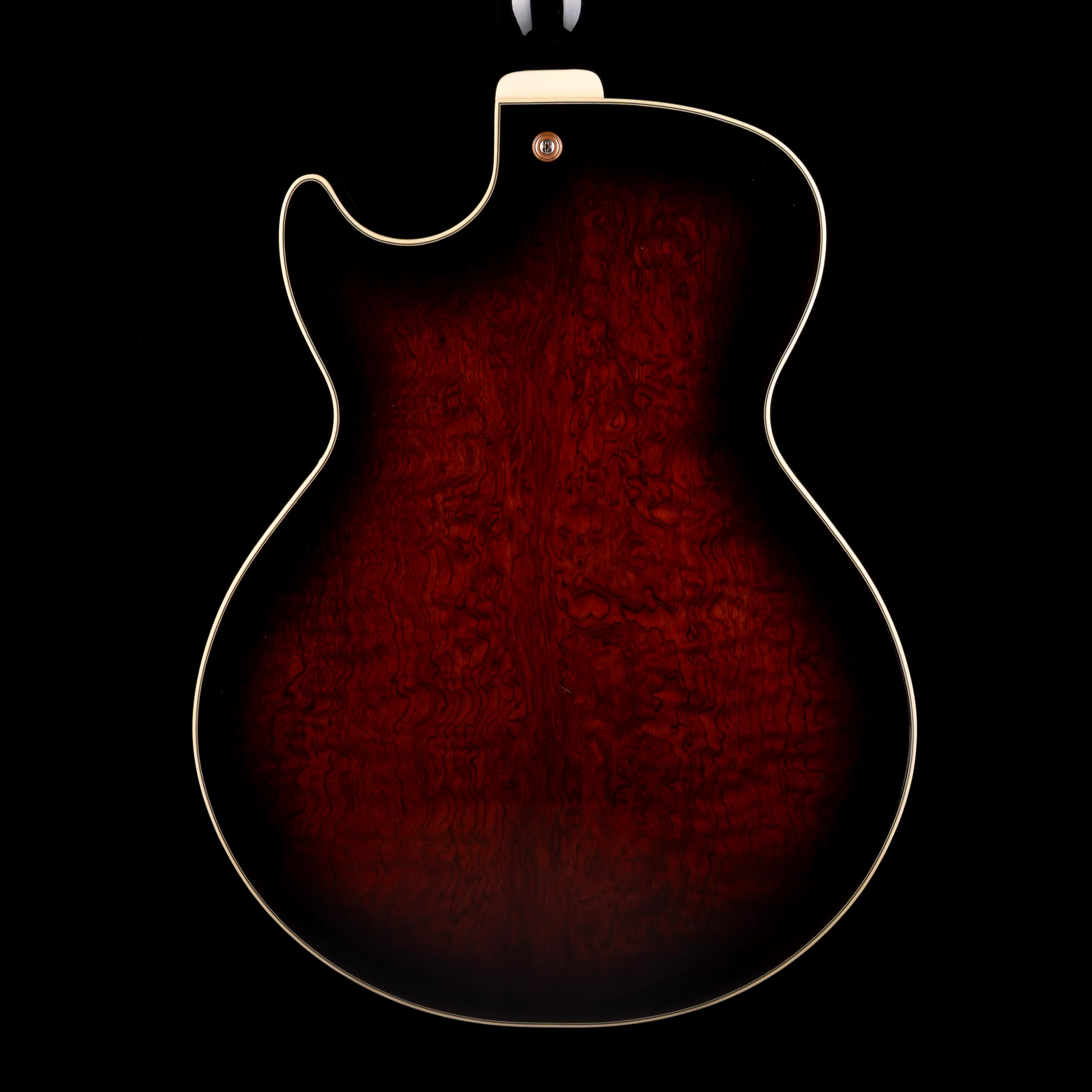 Pre Owned Ibanez Artcore AG95-DBS-12-04 Hollow Body Electric Guitar Dark Brown Sunburst with Gig Bag - Image 8