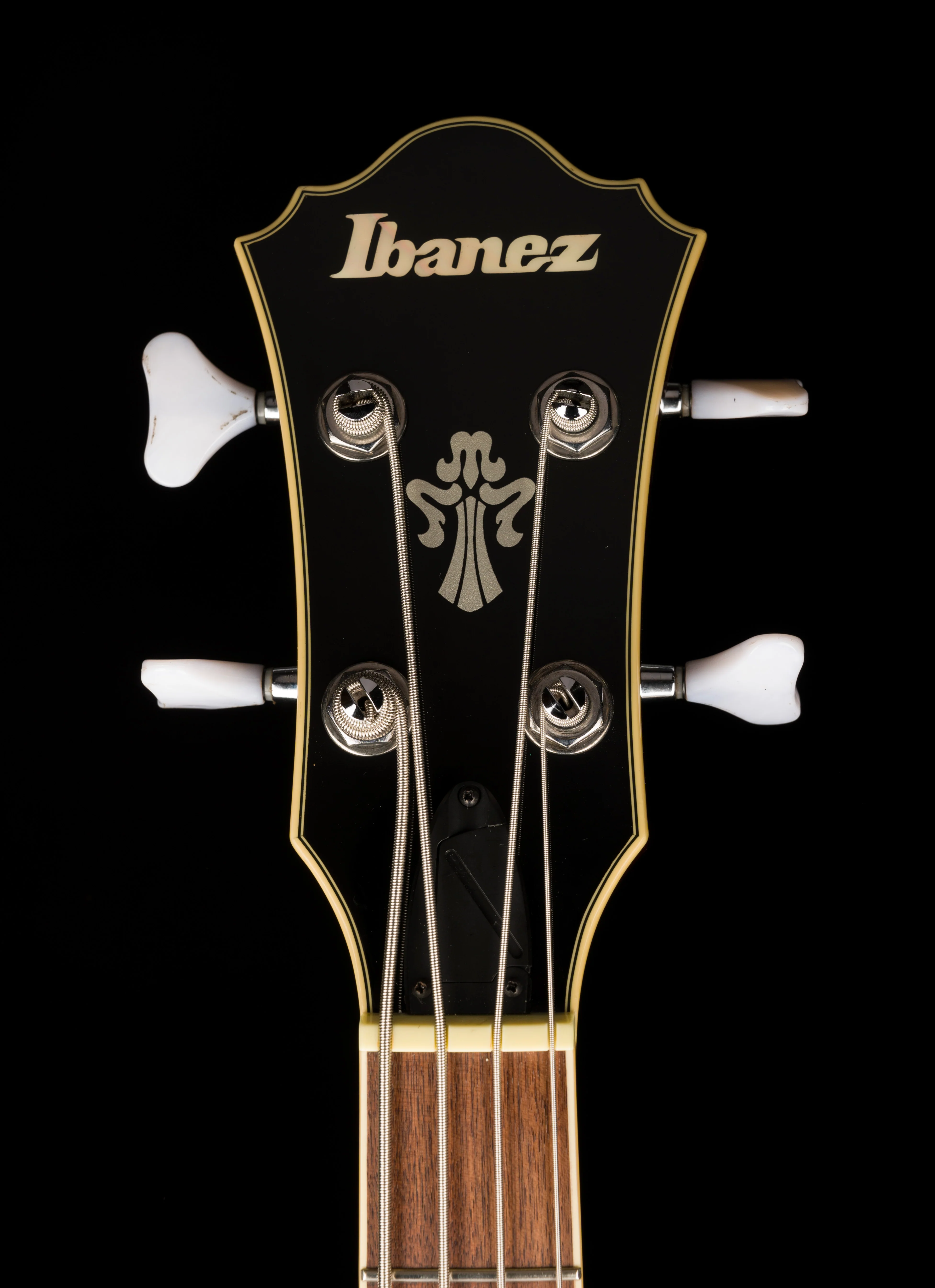 Used Ibanez Artcore AGB200 Semi-Hollow Body Natural Bass With Gig Bag - Image 17