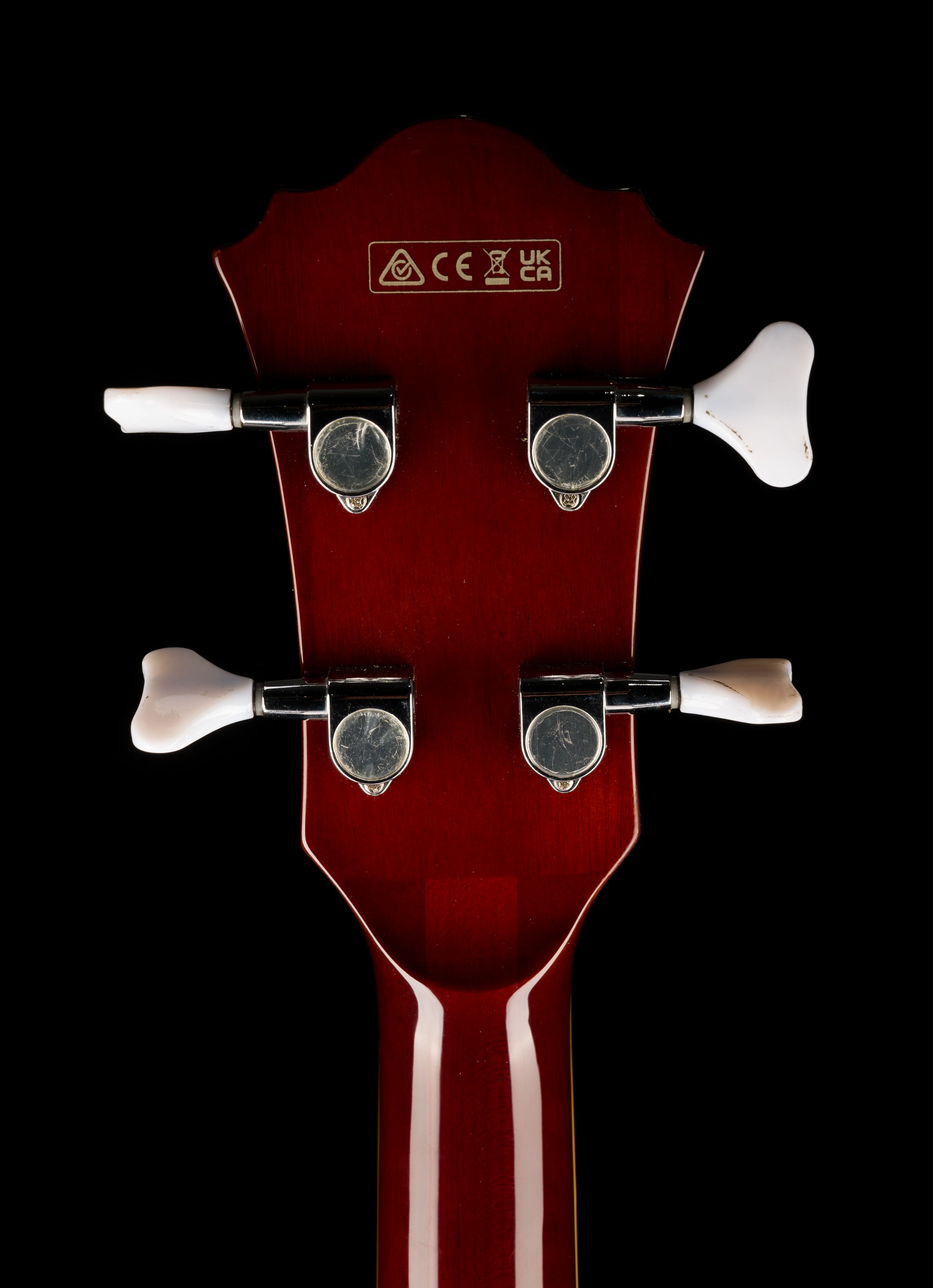 Used Ibanez Artcore AGB200 Semi-Hollow Body Natural Bass With Gig Bag - Image 18