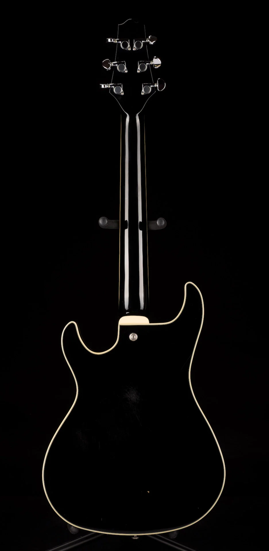 Pre Owned Ibanez AWD82LTD Black Semi-Hollow Guitar With Gig Bag - Image 13