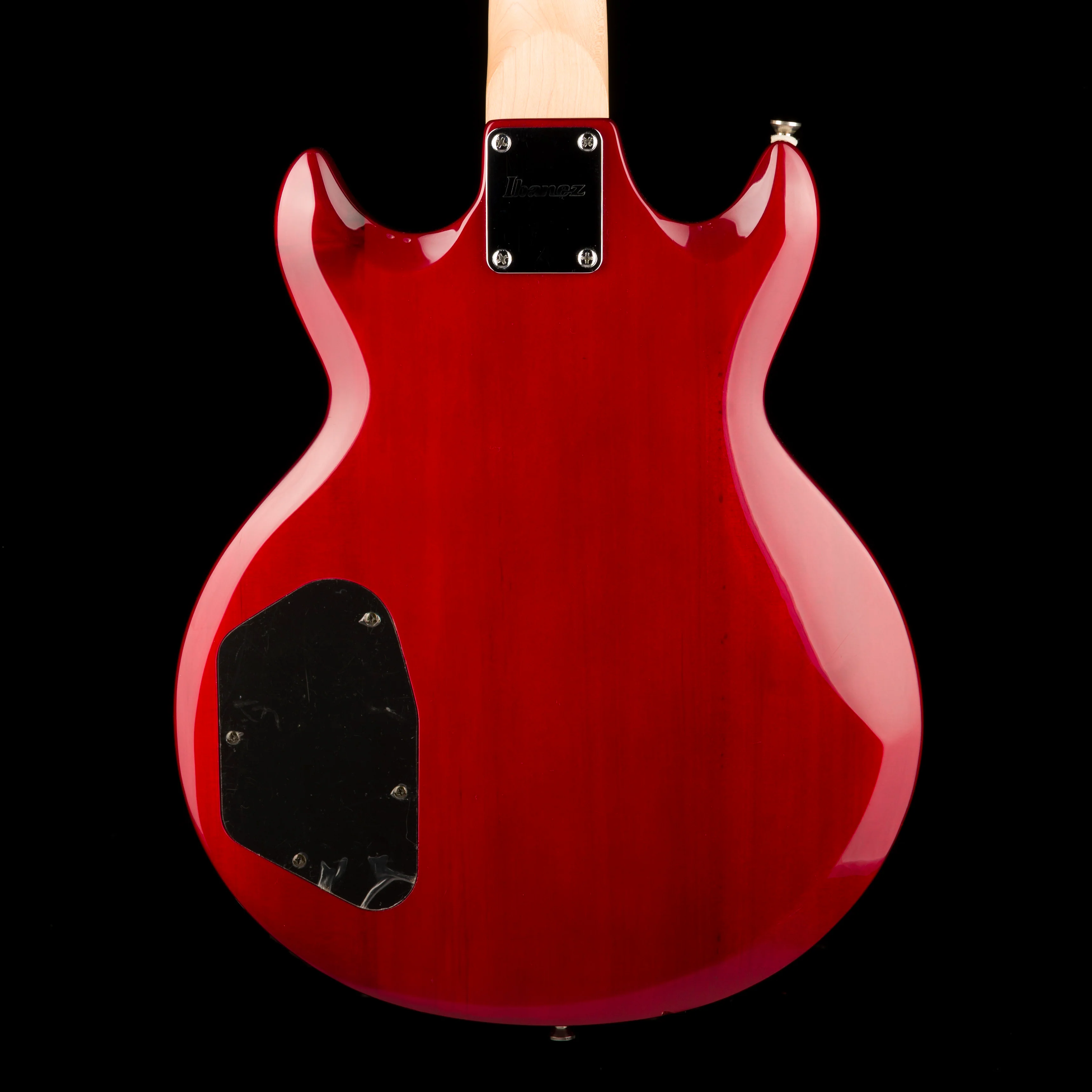 Pre Owned Ibanez GAX70 Transparent Red Electric Guitar With Gig Bag - Image 13