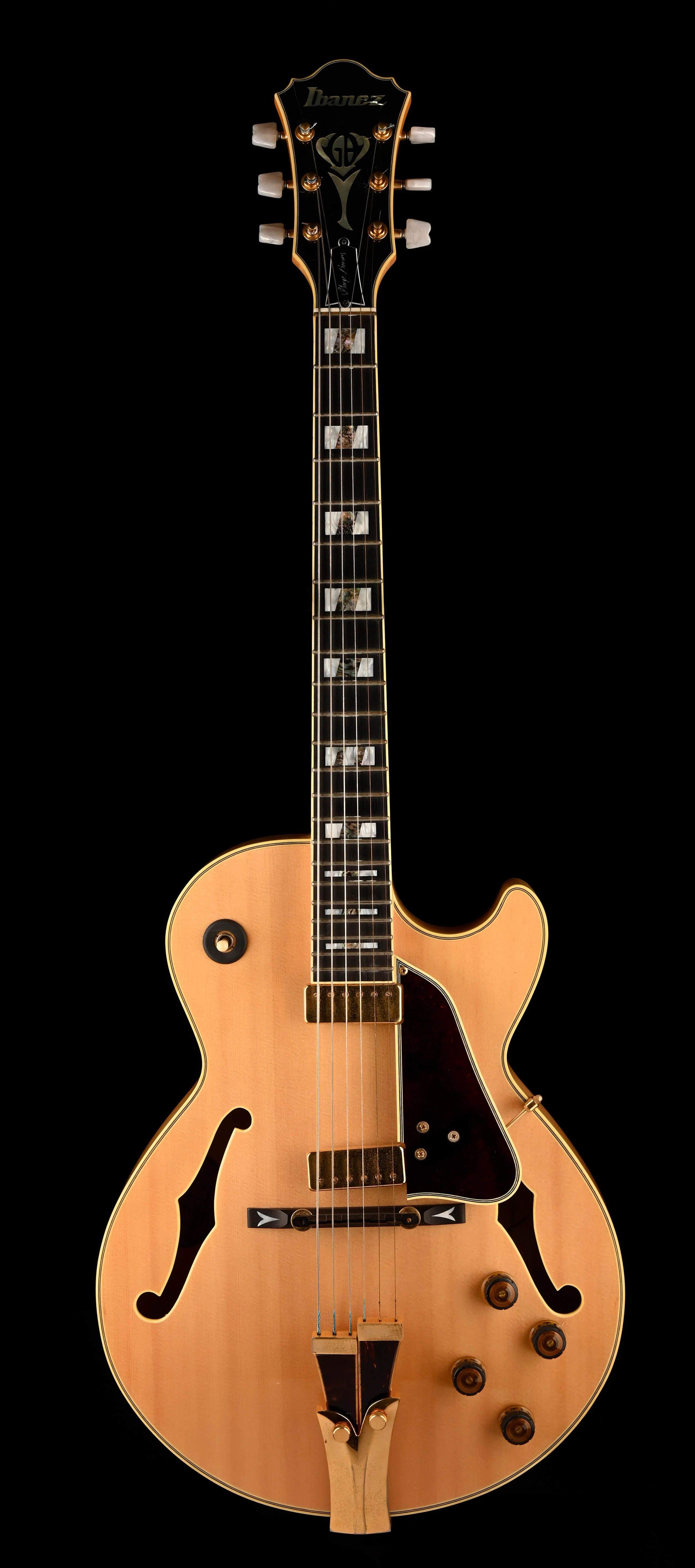 Pre Owned Ibanez George Benson GB-10 Hollow Body Guitar With OHSC - Image 2