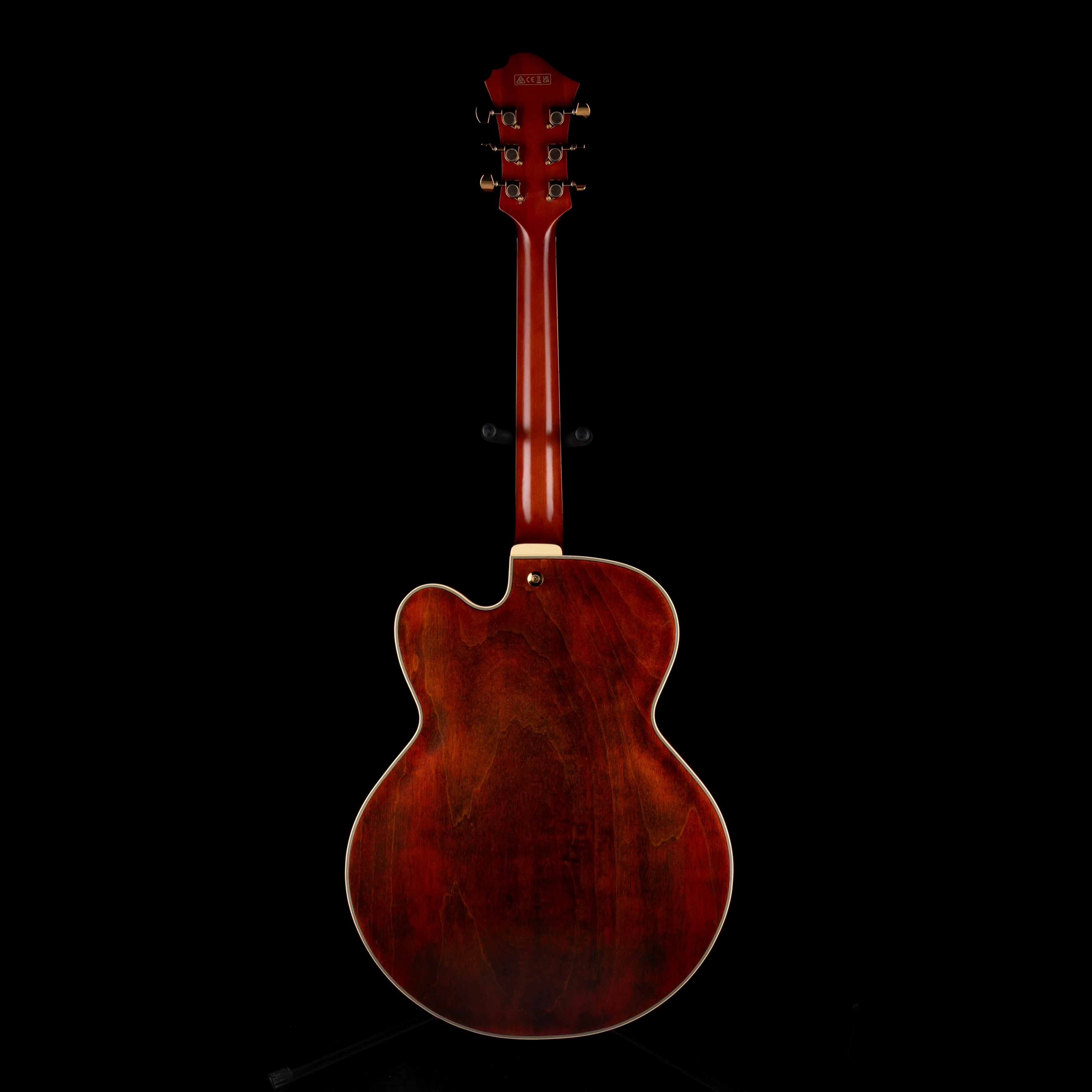 Pre Owned Ibanez PM3C Pat Metheny Signature Hollow-body Electric Guitar Natural Amber With OHSC - Image 11