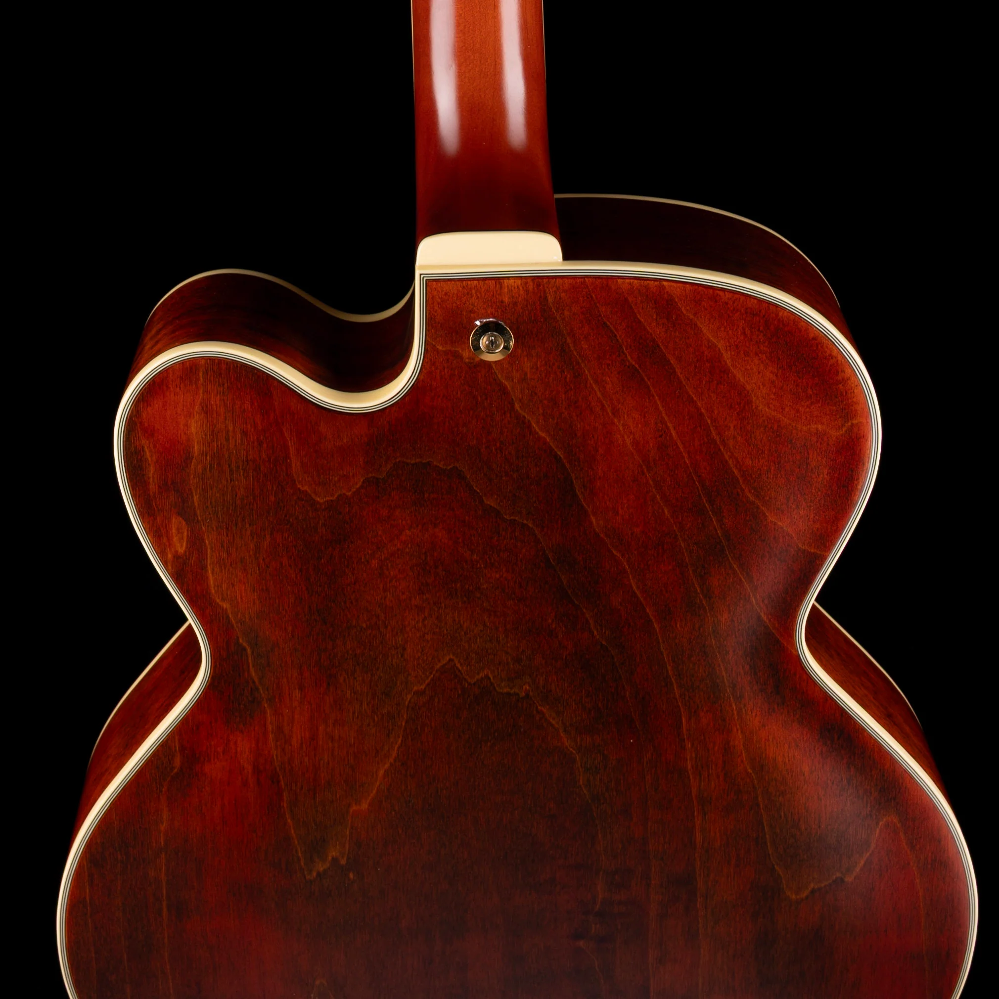 Pre Owned Ibanez PM3C Pat Metheny Signature Hollow-body Electric Guitar Natural Amber With OHSC - Image 12
