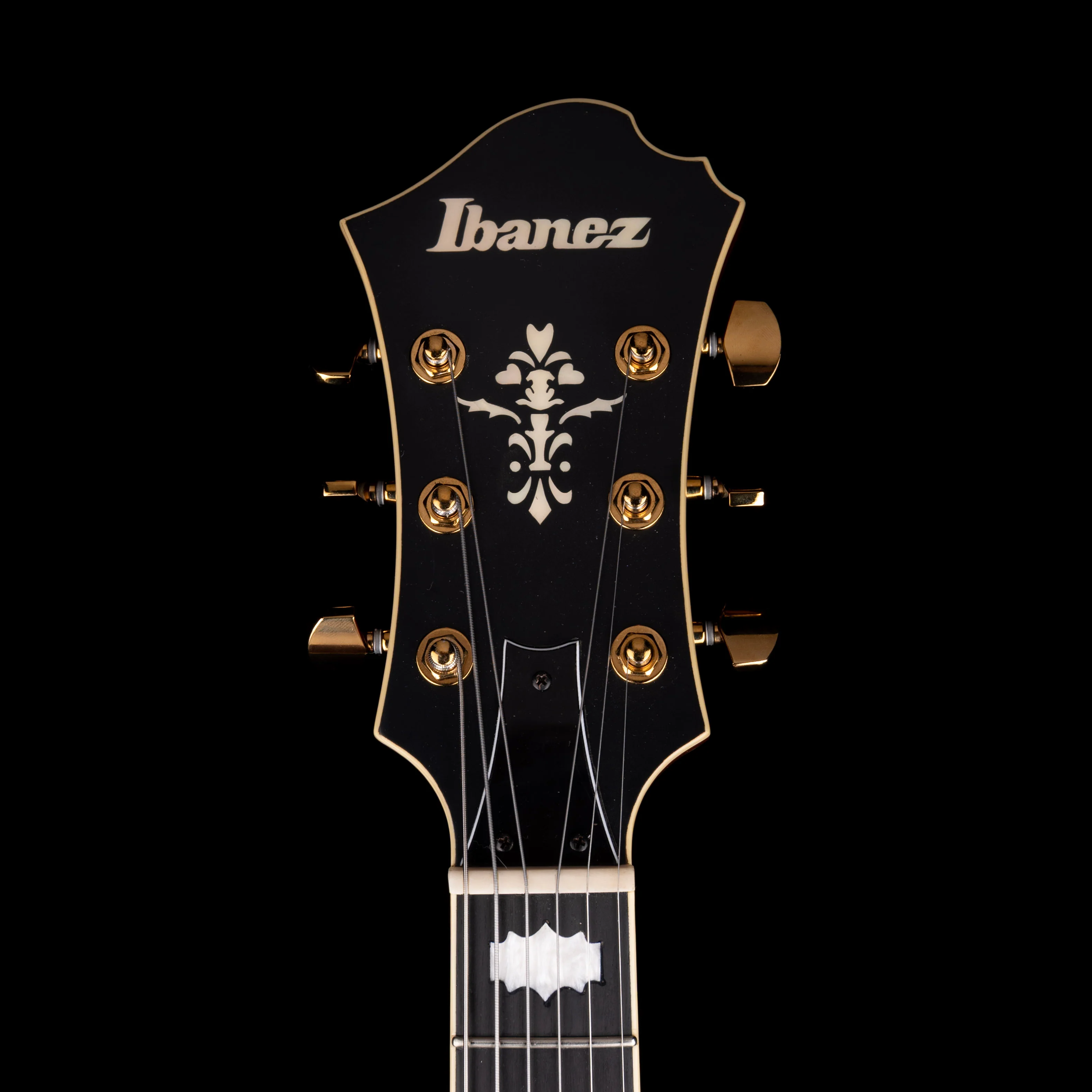 Pre Owned Ibanez PM3C Pat Metheny Signature Hollow-body Electric Guitar Natural Amber With OHSC - Image 14