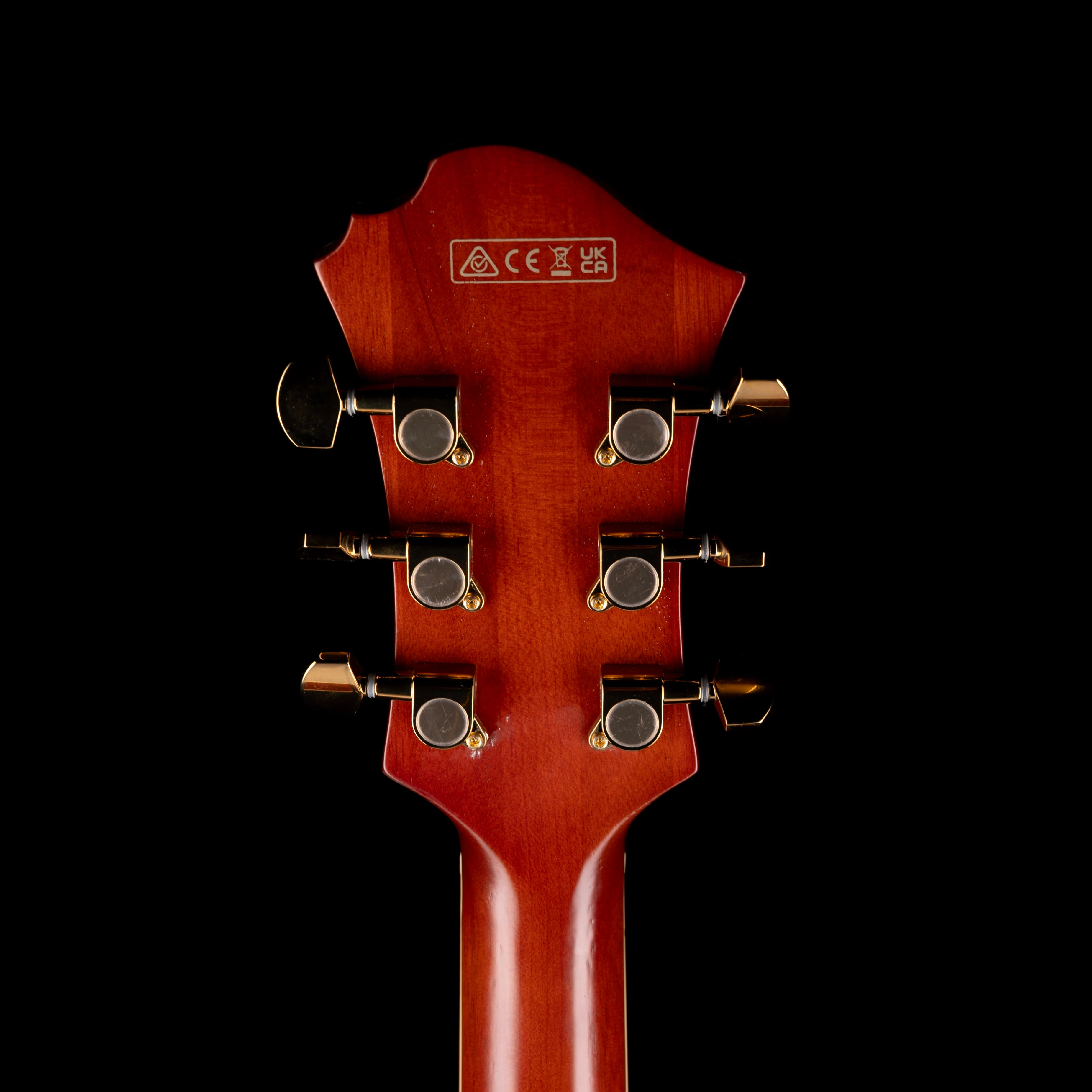 Pre Owned Ibanez PM3C Pat Metheny Signature Hollow-body Electric Guitar Natural Amber With OHSC - Image 15