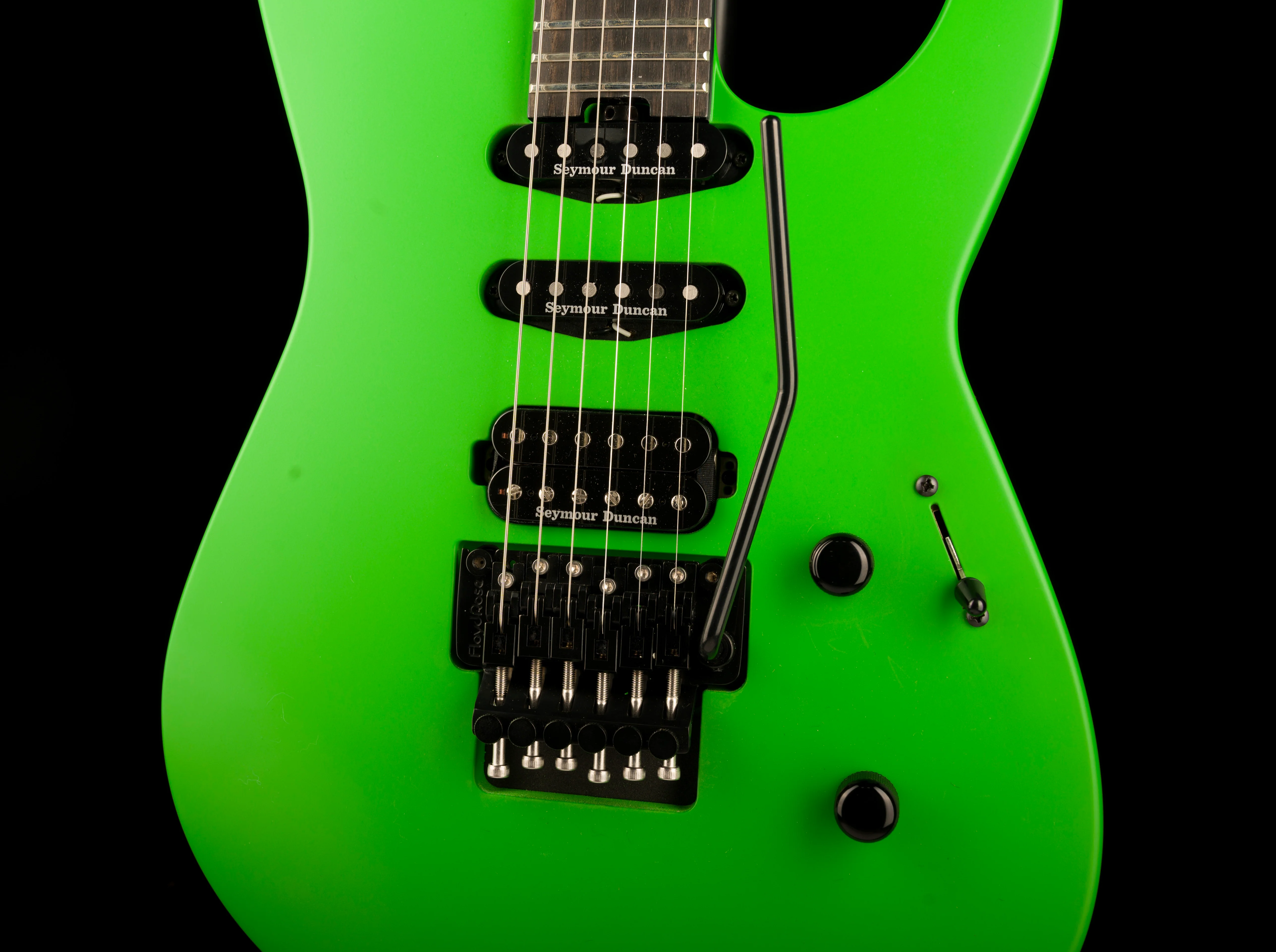 Pre Owned Jackson American Series Soloist SL3 Satin Slime Green With OSSC - Image 6
