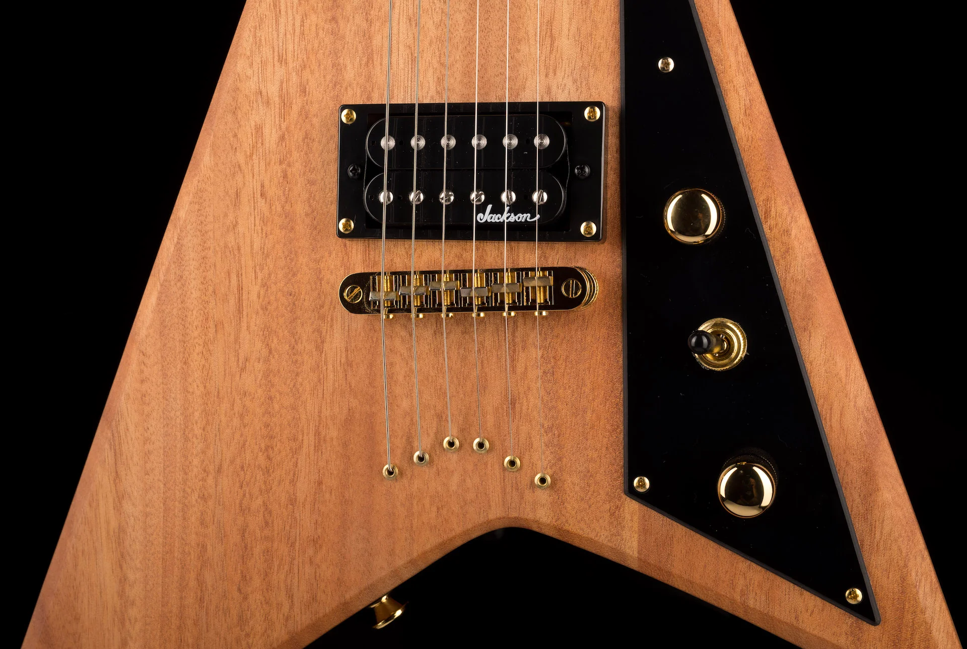 Used Jackson JS32T RR Rhoads Natural Electric Guitar - Image 5