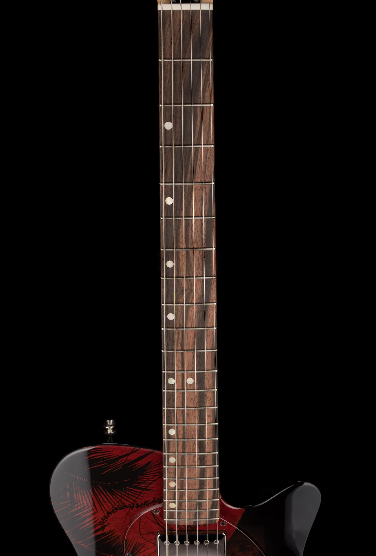 John Page Guitars Just Marilyn Guitar with Painting - Pamelina H Collection - Image 14