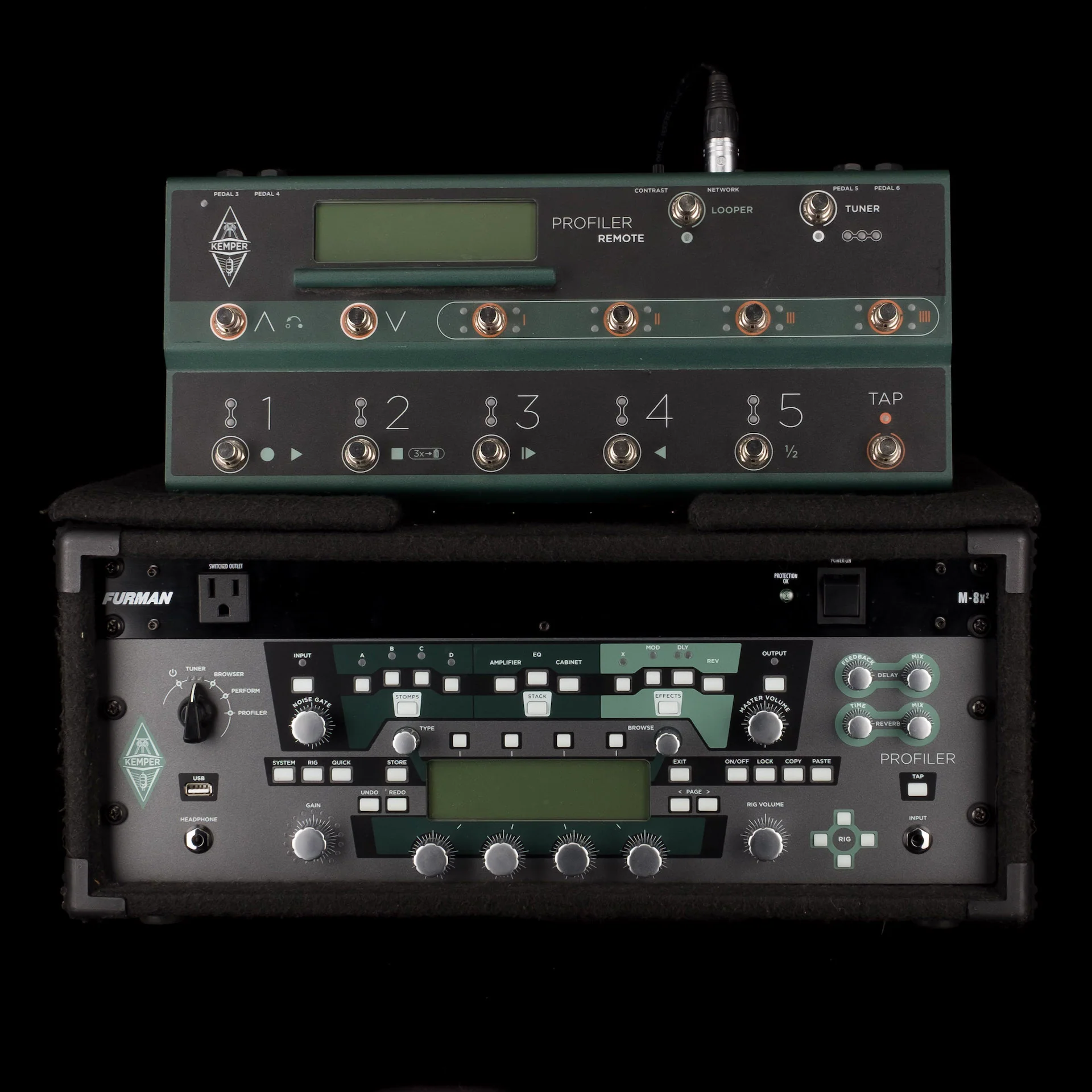 Pre Owned Kemper Profiler Rackmount Unpowered Full Rig - Image 2
