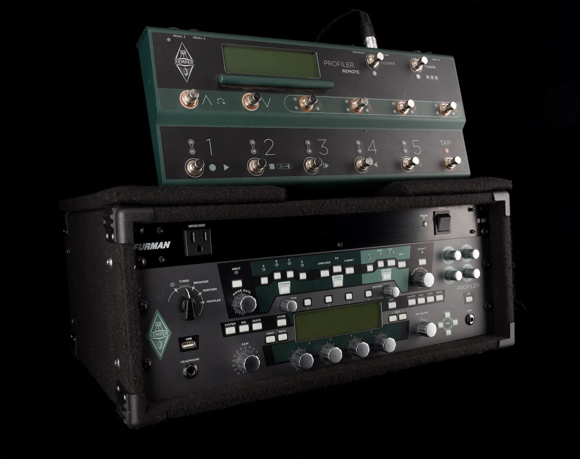 Pre Owned Kemper Profiler Rackmount Unpowered Full Rig - Image 8