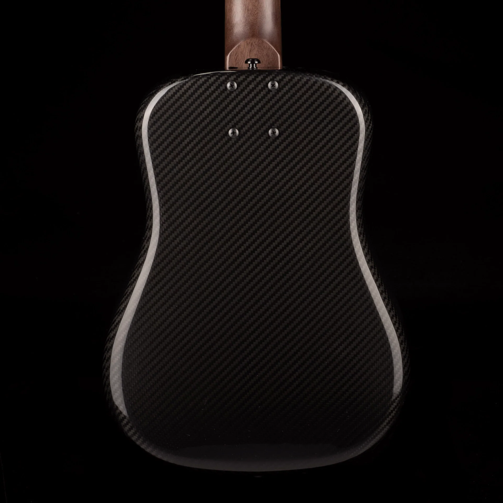 Pre Owned KLŌS Graphite Travel Guitar With Gig Bag - Image 11