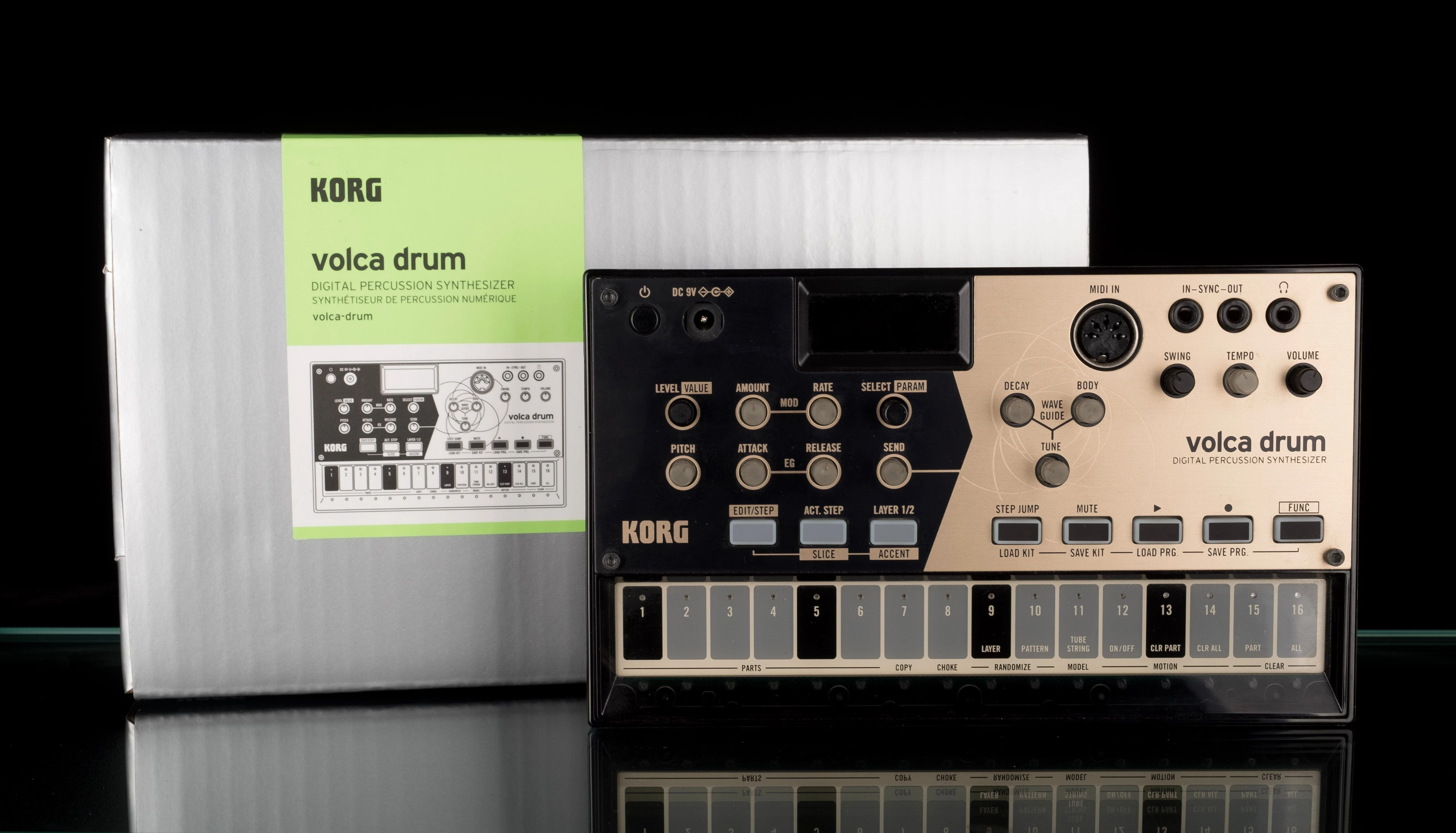 Pre Owned Korg Volca Drum Machine with Original Box - Image 7