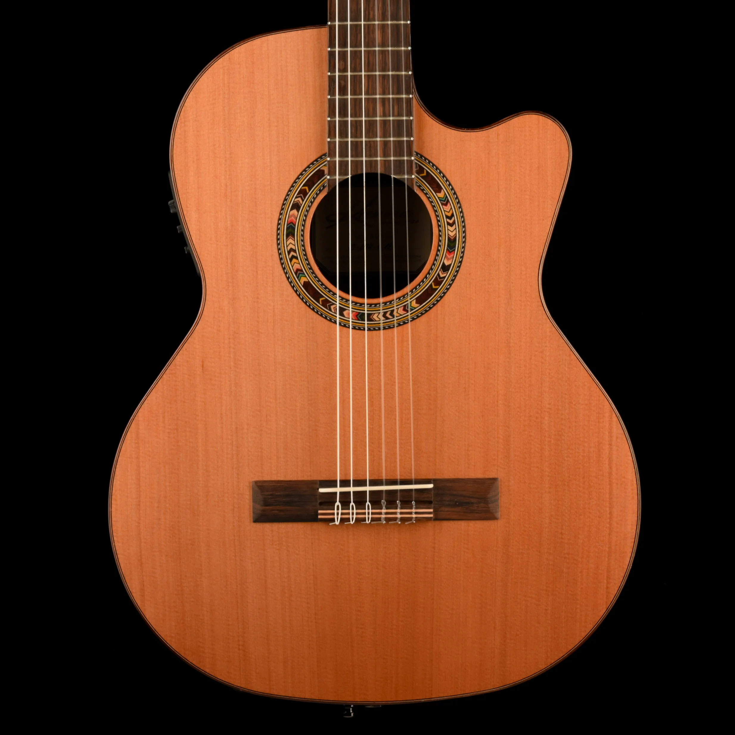 Used Kremona Verea VA Lux Classical Hybrid Acoustic-Electric Guitar With Gig Bag