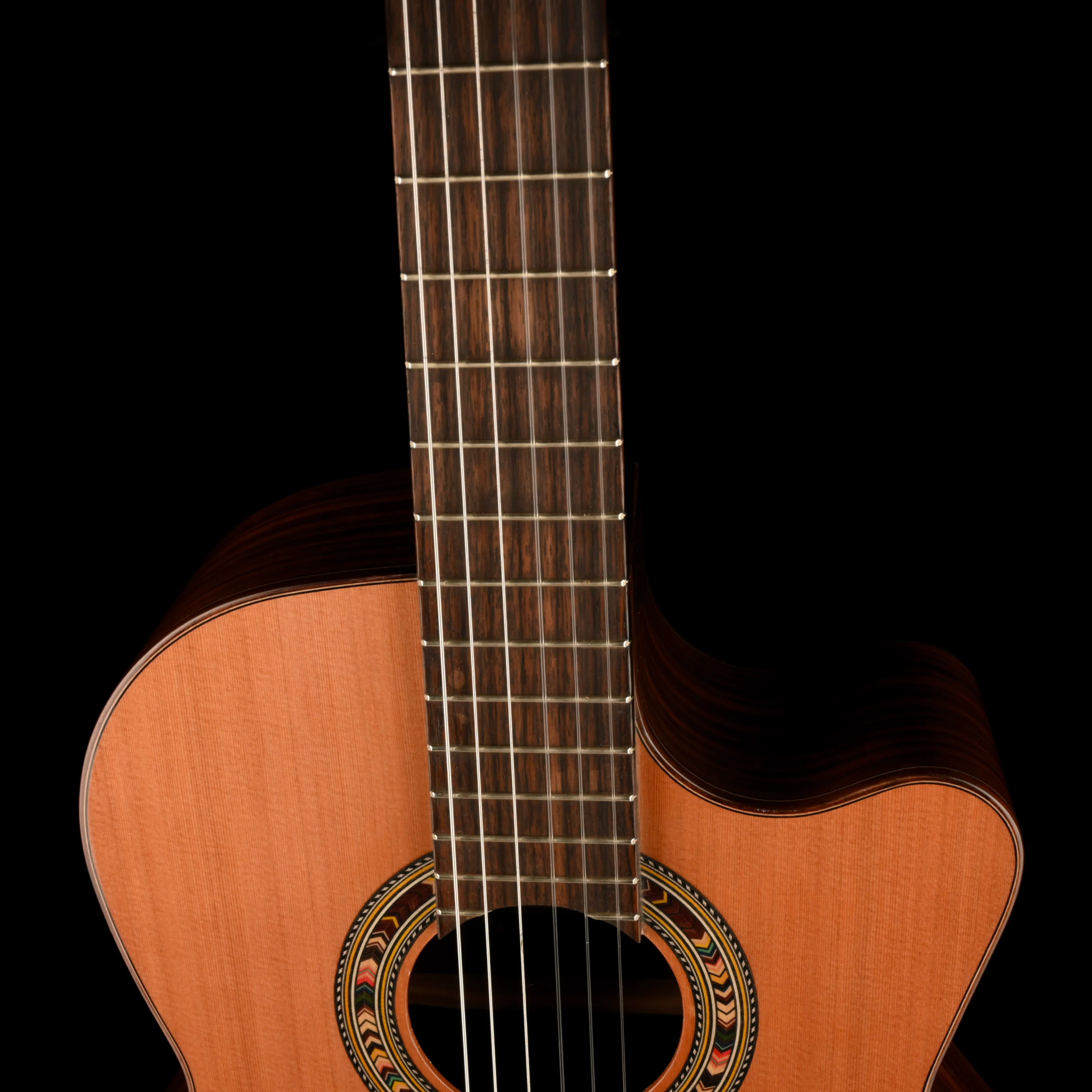 Used Kremona Verea VA Lux Classical Hybrid Acoustic-Electric Guitar With Gig Bag - Image 3