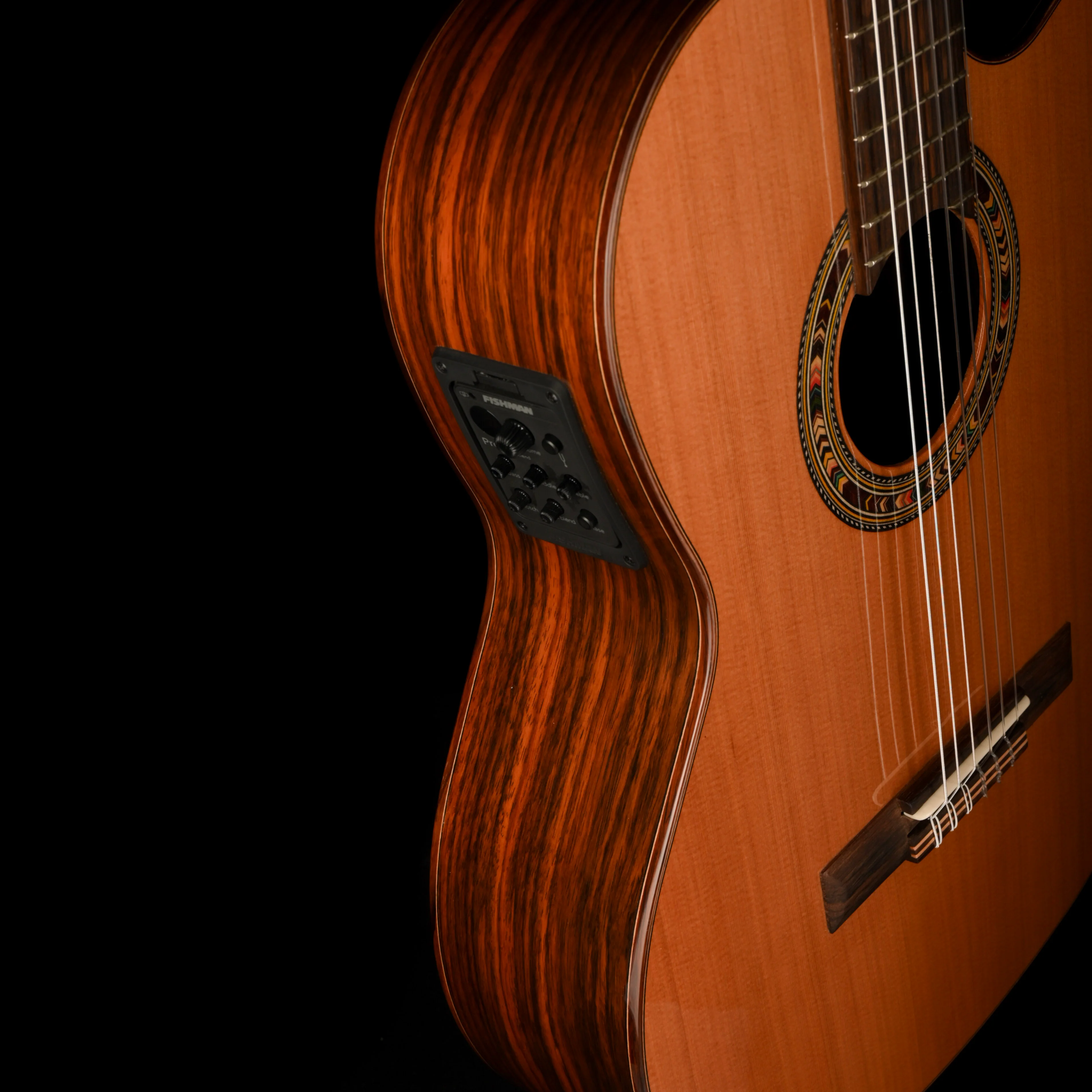 Used Kremona Verea VA Lux Classical Hybrid Acoustic-Electric Guitar With Gig Bag - Image 6
