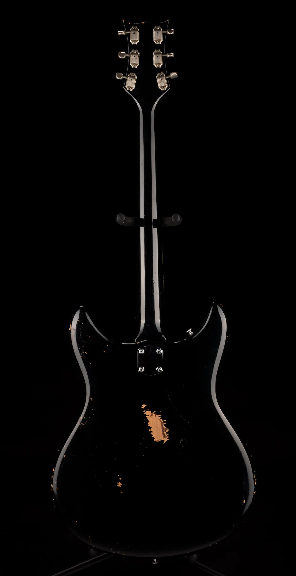 Vintage 1968 Kustom K-200B Black Electric Guitar With HSC - Image 15
