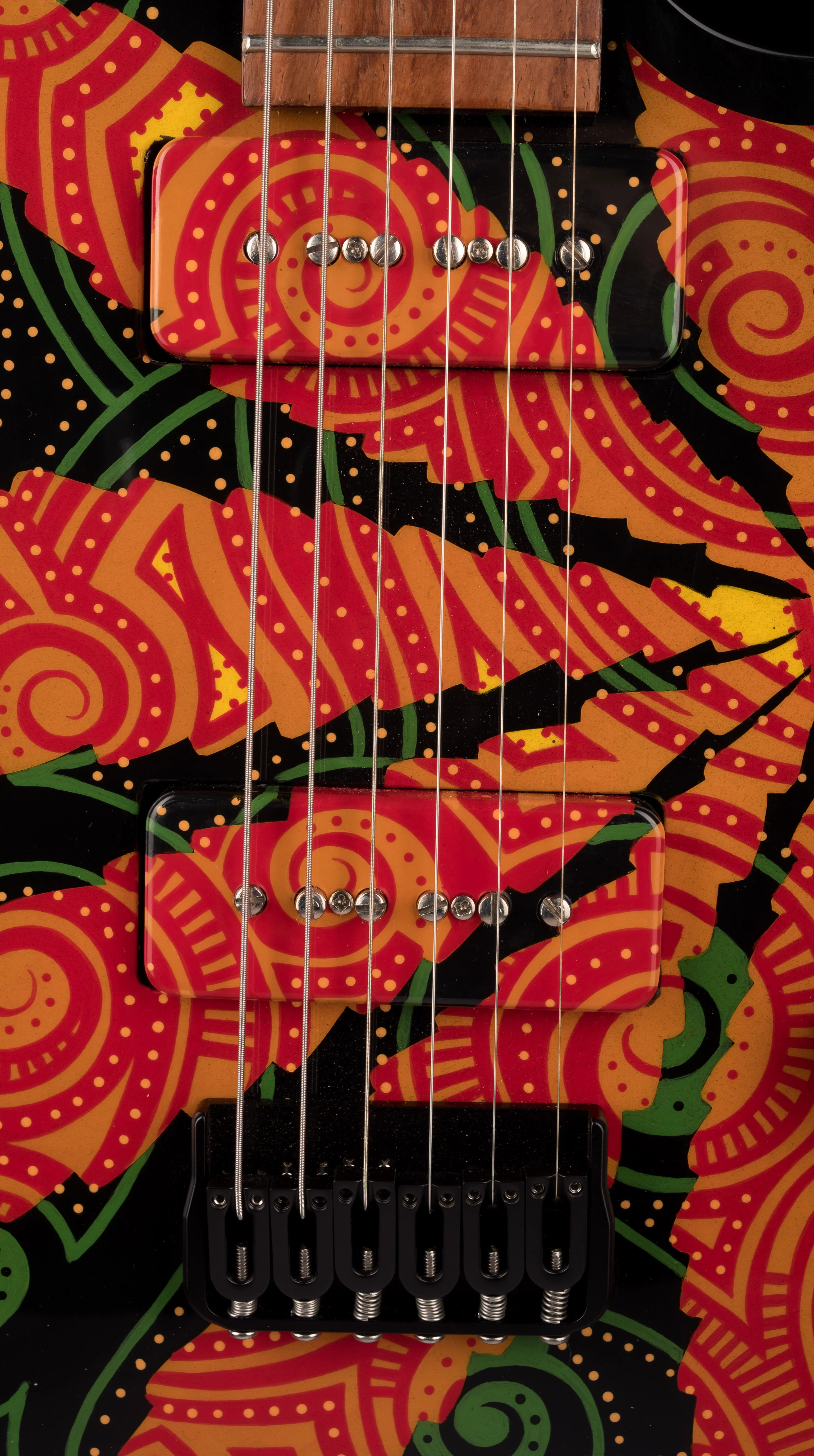 Lipe Guitars Sativa with Painting - Pamelina H Collection - Image 9