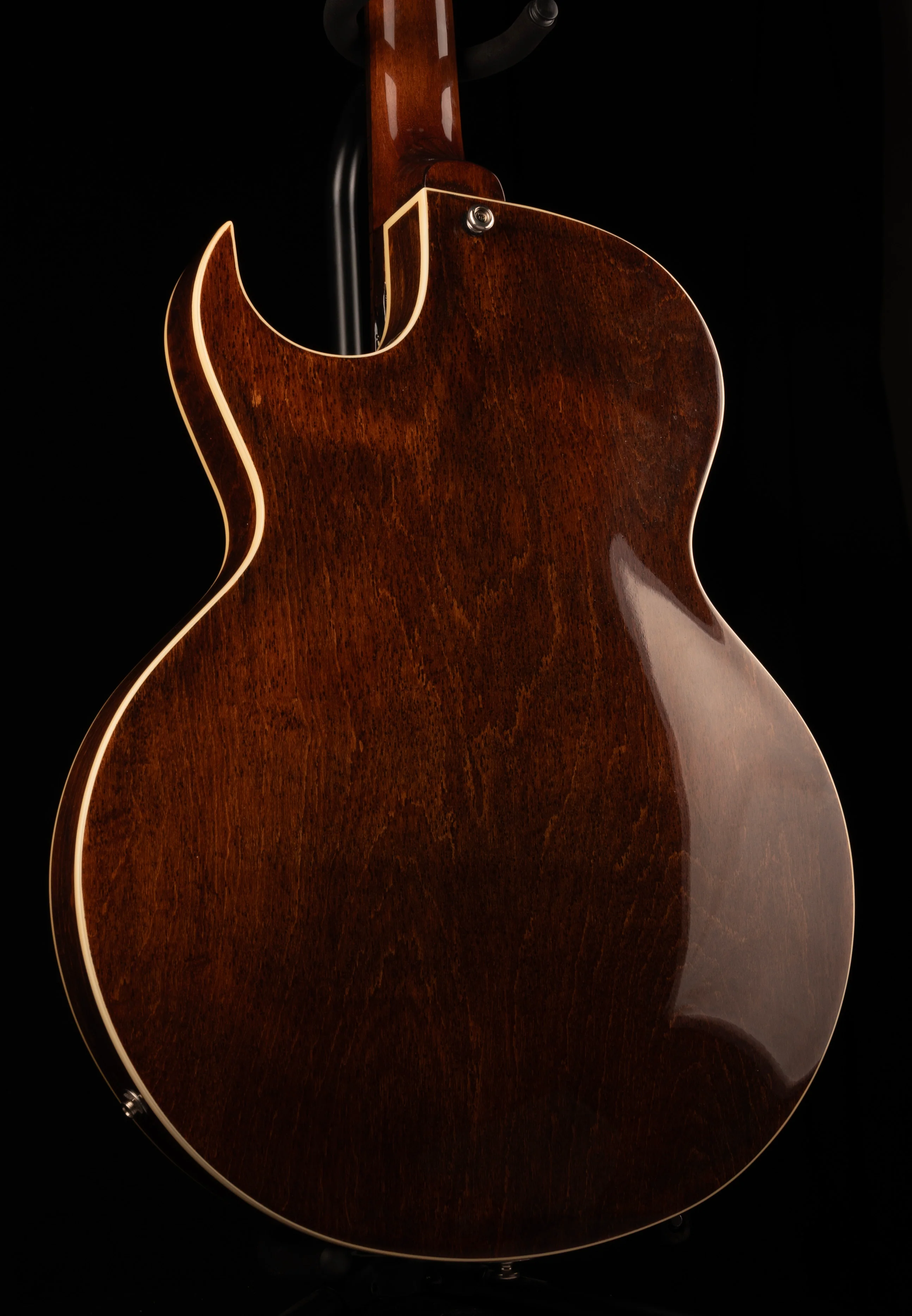 Pre Owned Loar LH-304T CVS Thinbody Archtop Cutaway Vintage Sunburst With HSC - Image 12
