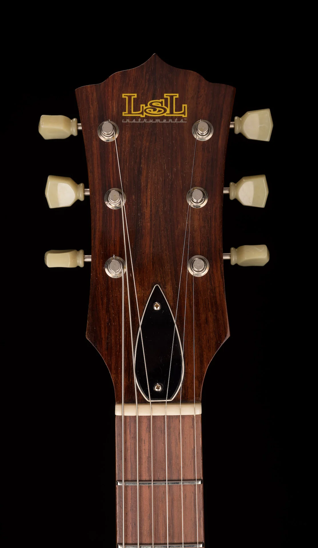 Pre Owned LSL Topanga DC "Wren" Natural Korina With Case - Image 16