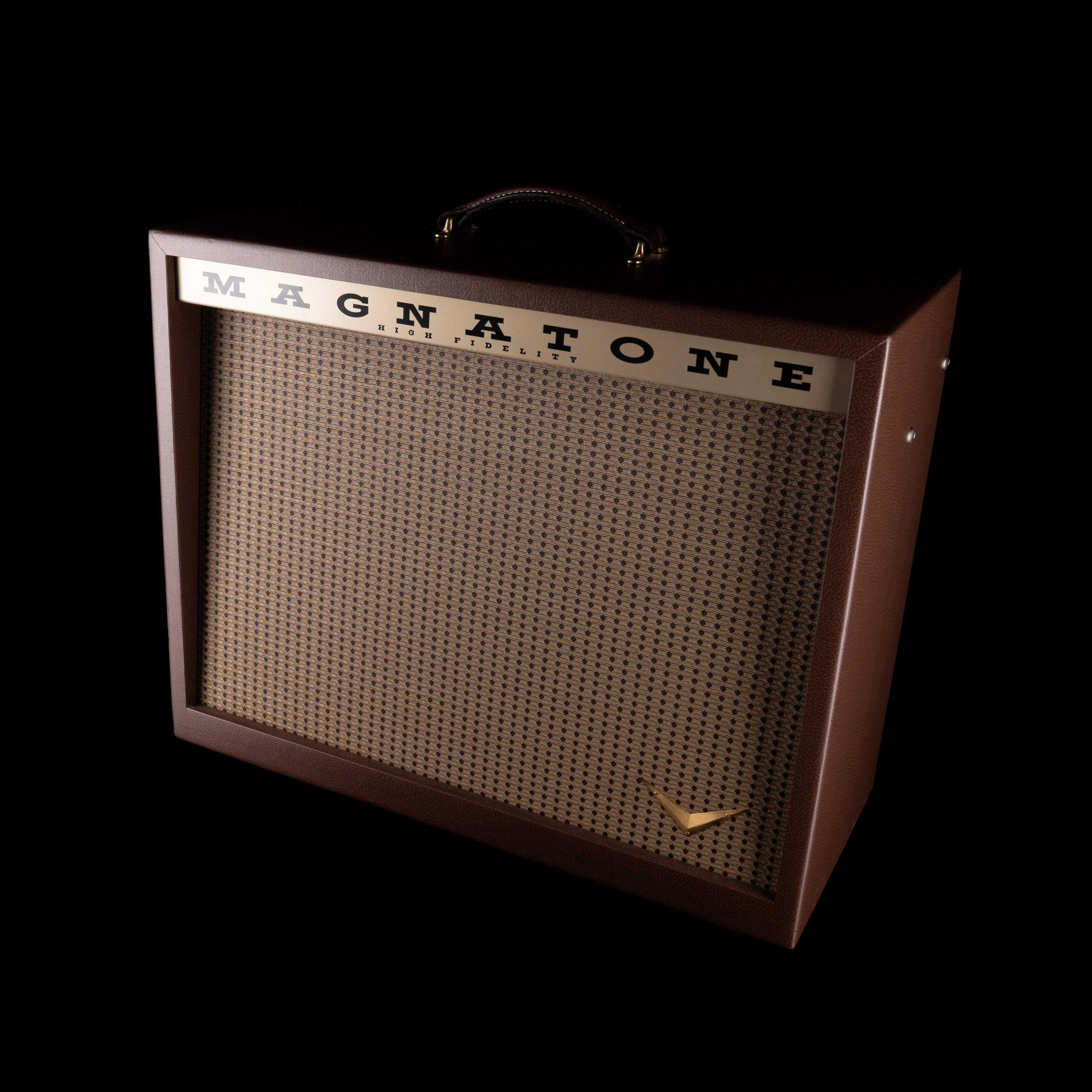 Pre Owned Magnatone Mono Twilighter Guitar Amp Combo With Footswitch and Cover - Image 3