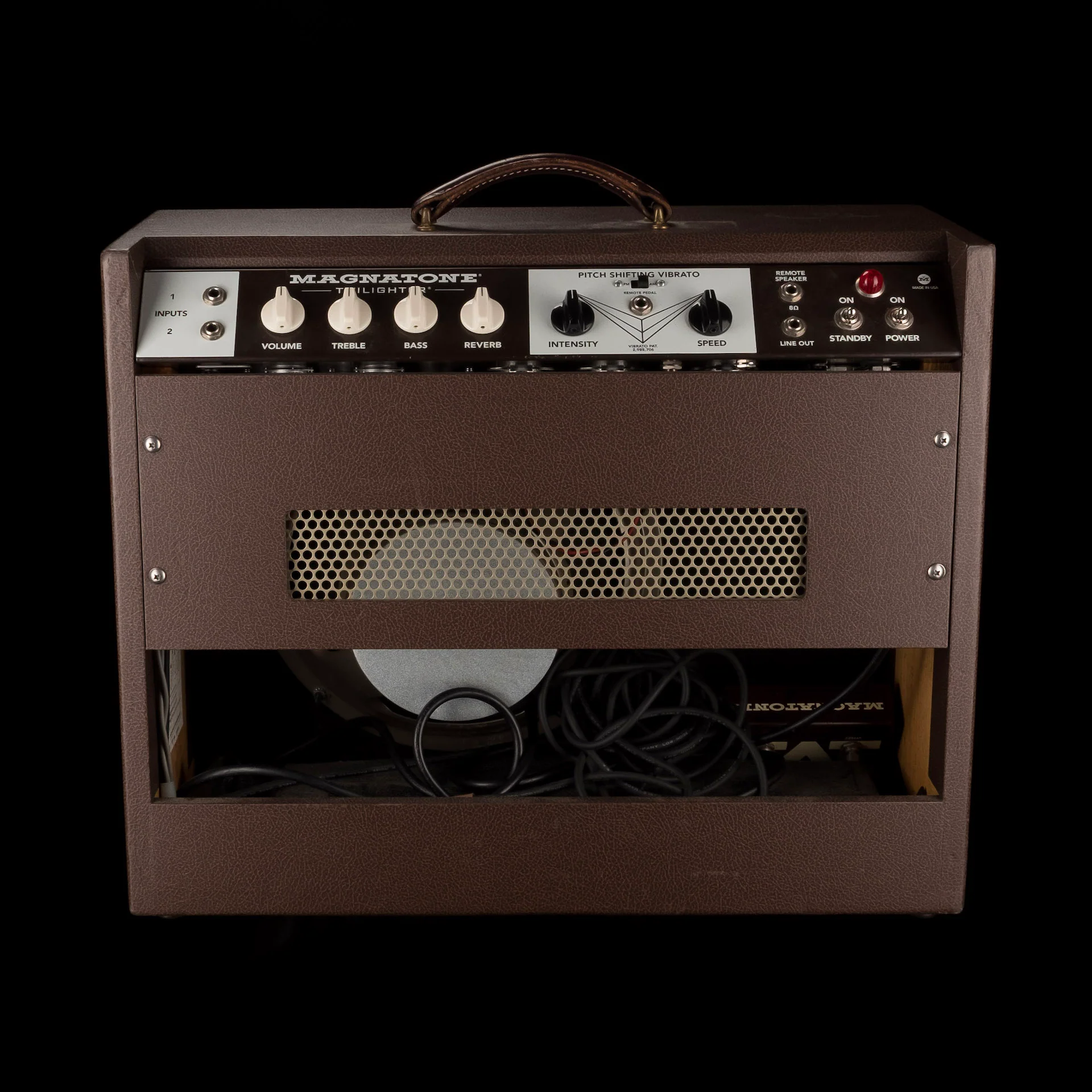Pre Owned Magnatone Mono Twilighter Guitar Amp Combo - Image 7