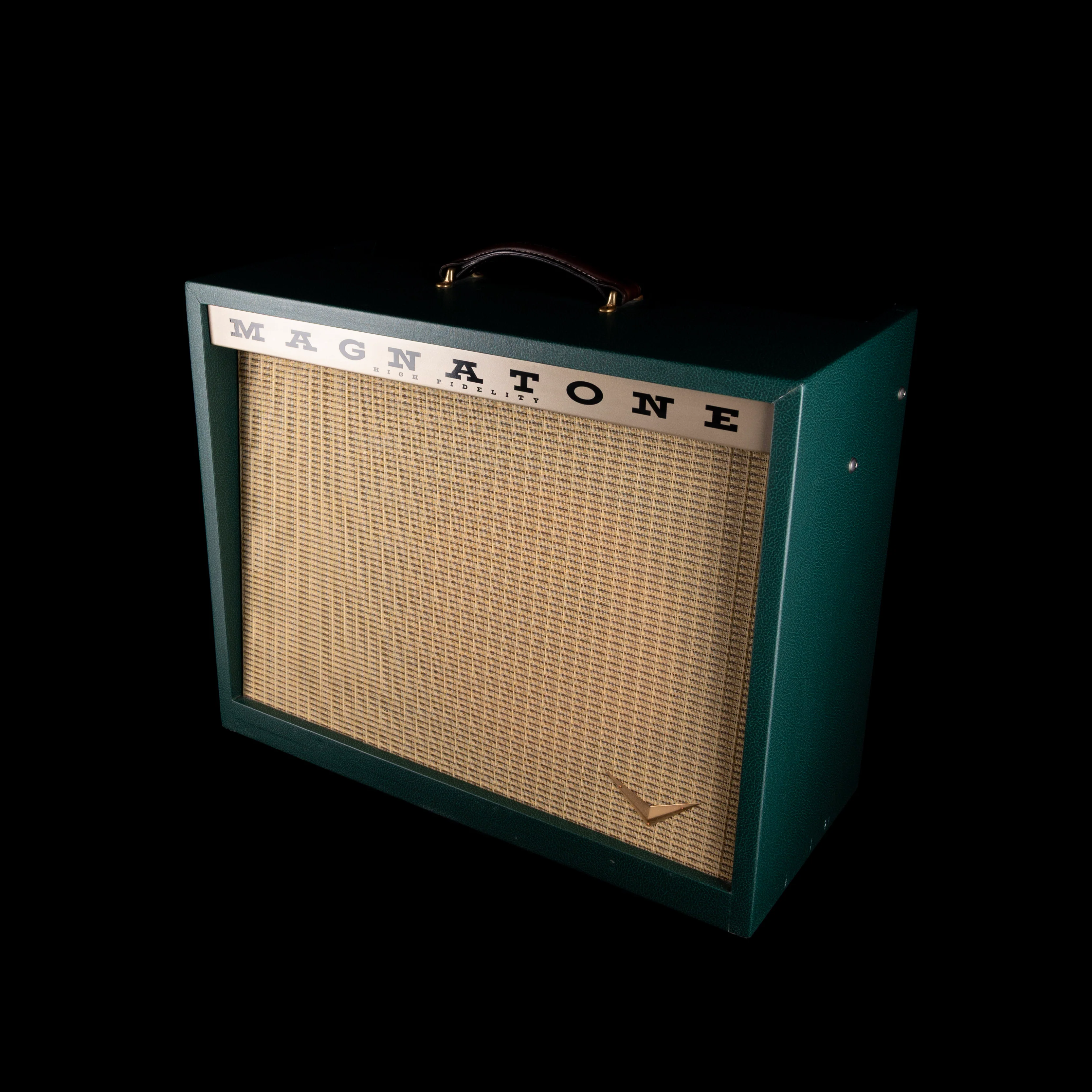 Pre Owned Magnatone Special Edition Twilighter Mono 1x12" Dark Green Guitar Amp Combo - 2 - Image 2