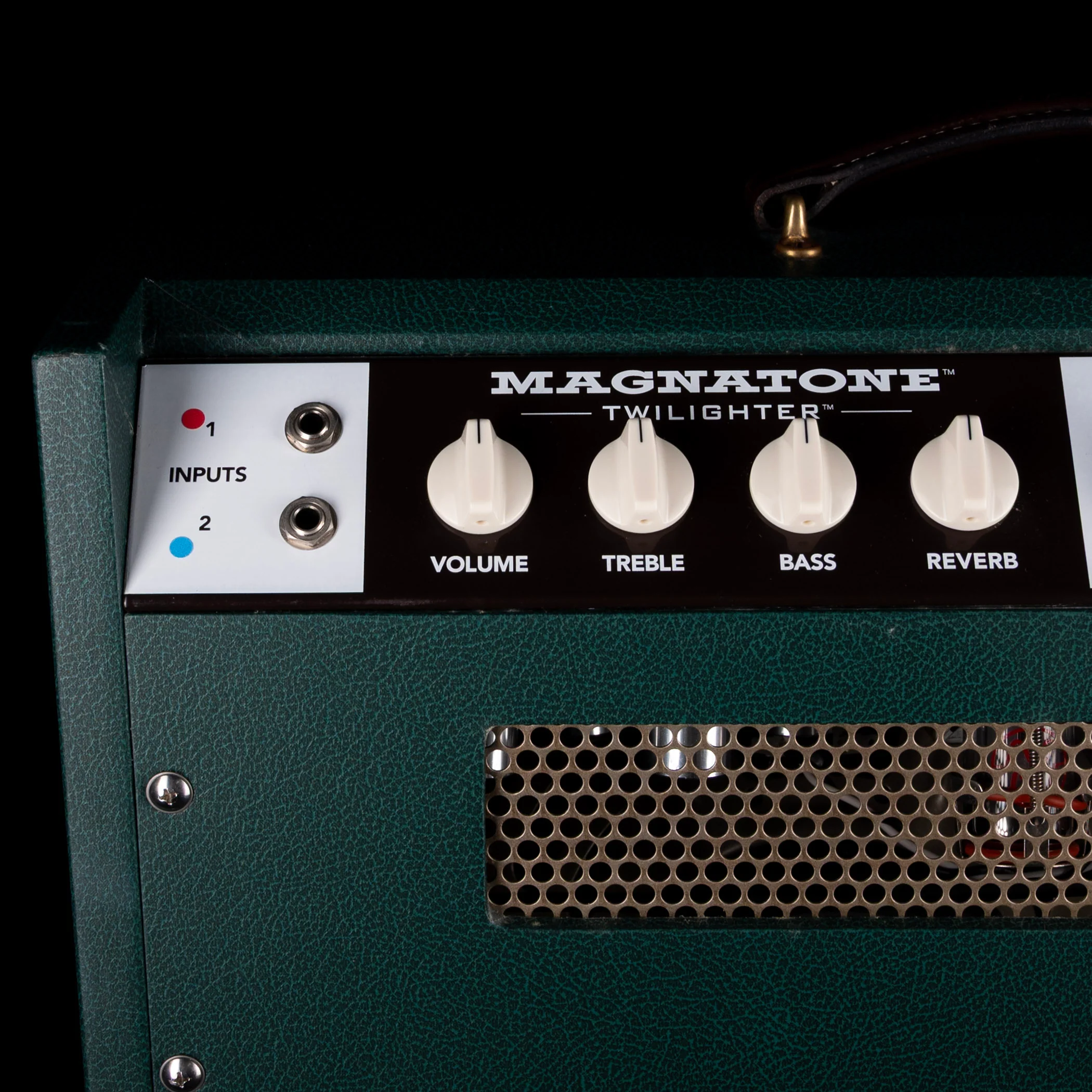 Pre Owned Magnatone Special Edition Twilighter Mono 1x12" Dark Green Guitar Amp Combo - 2 - Image 4