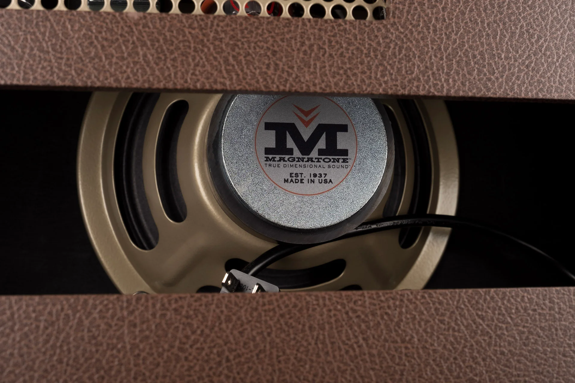 Pre Owned Magnatone Starlite Guitar Amp Combo With Cover - Image 7