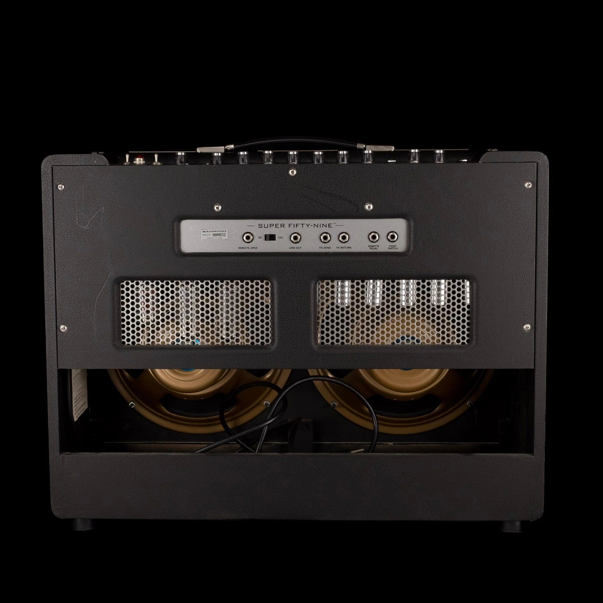 Pre-Owned Magnatone Super Fifty-Nine Guitar Amp Combo - Image 5