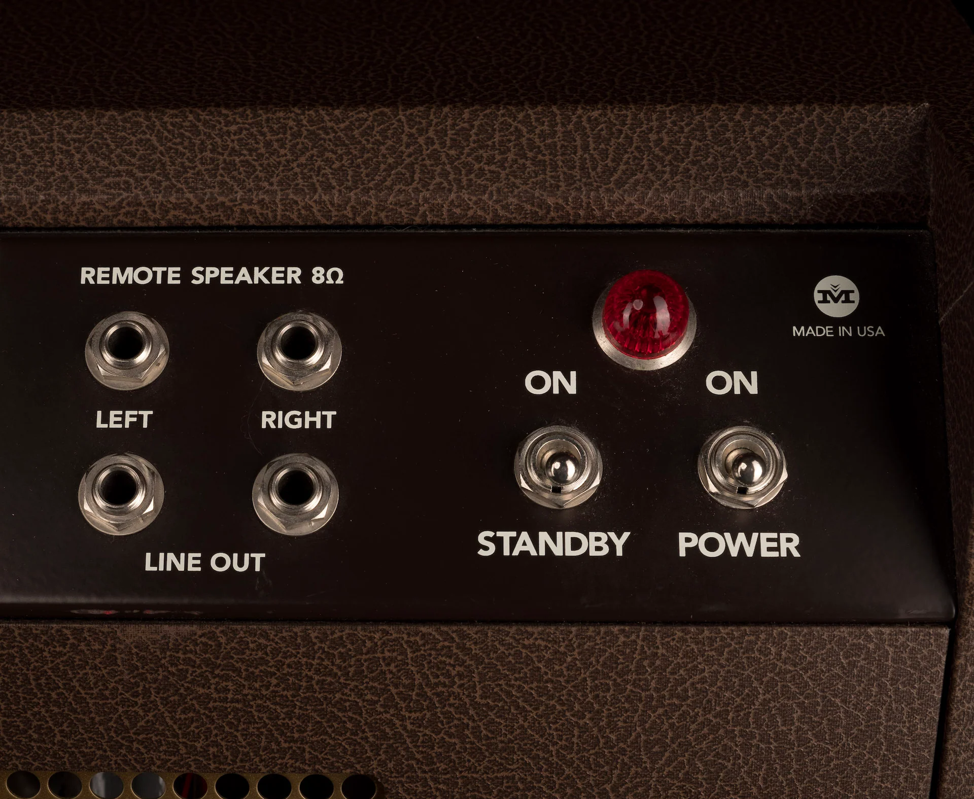 Pre Owned Magnatone Twilighter Stereo 2x12 Brown Guitar Amp Combo - Image 14