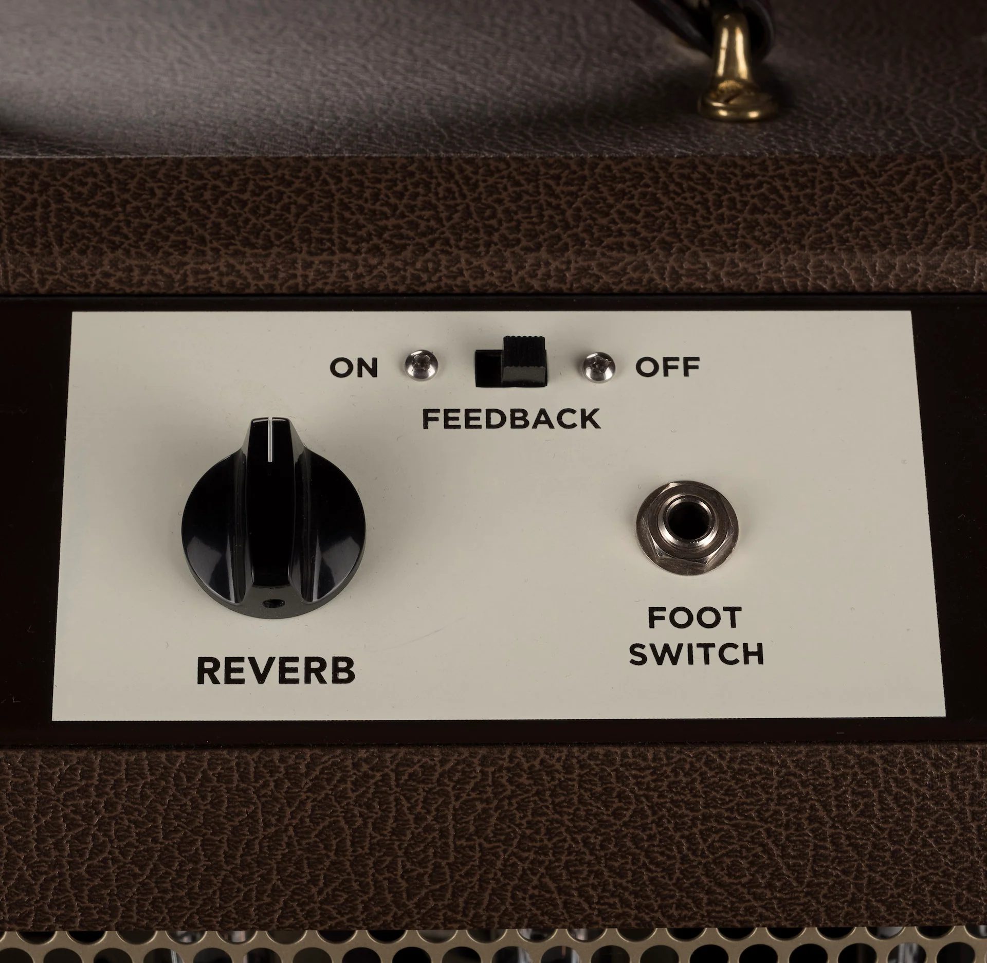 Pre Owned Magnatone Varsity Reverb Brown Guitar Amp Combo - Image 8