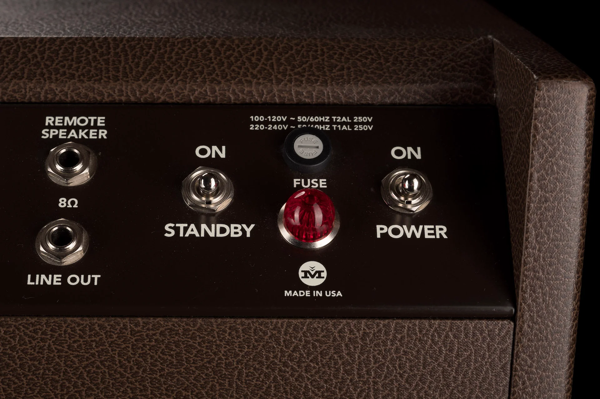 Pre Owned Magnatone Varsity Reverb Brown Guitar Amp Combo - Image 9