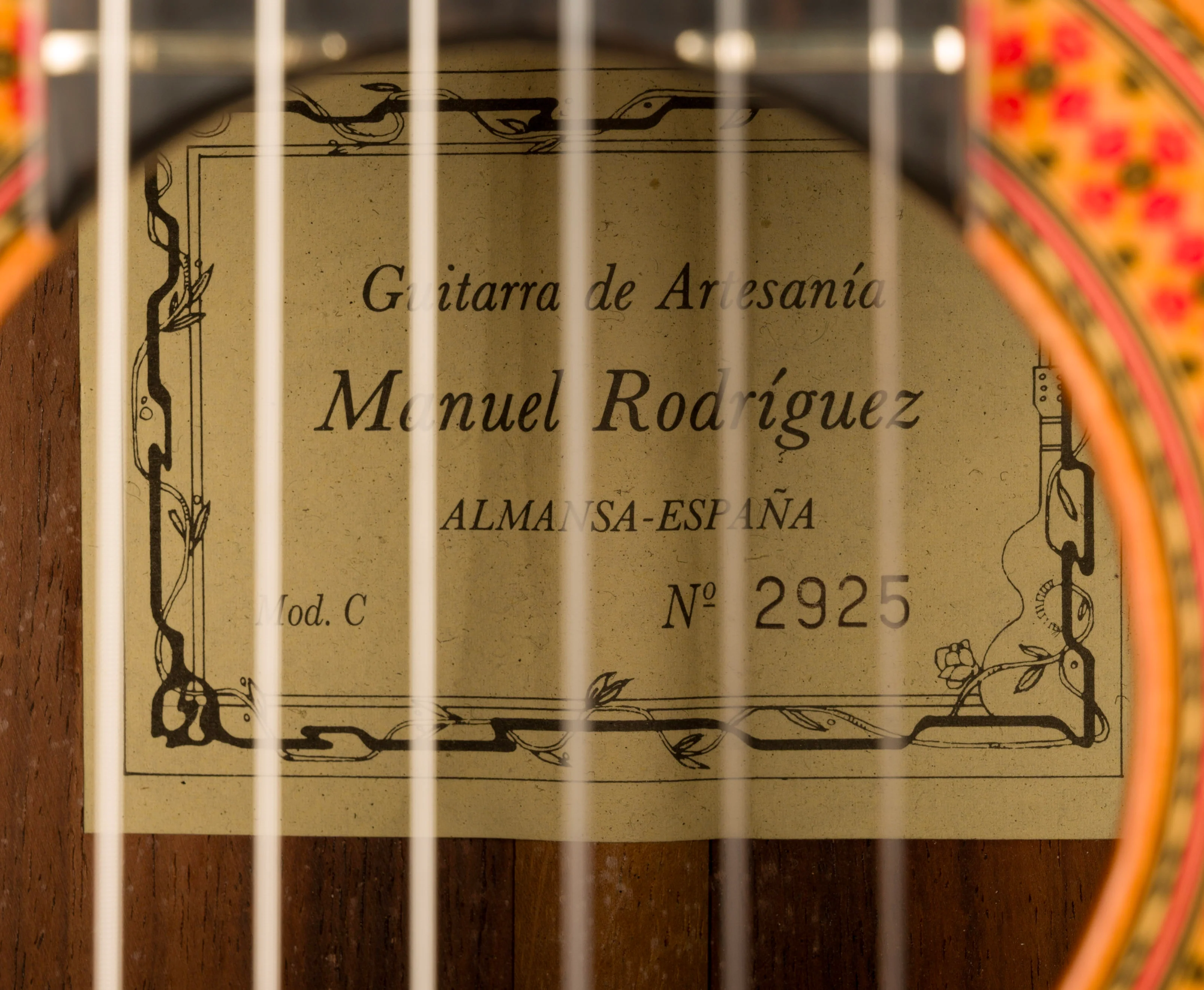Pre Owned Manuel Rodriguez Model C Classical Guitar Natural With Gig Bag - Image 11