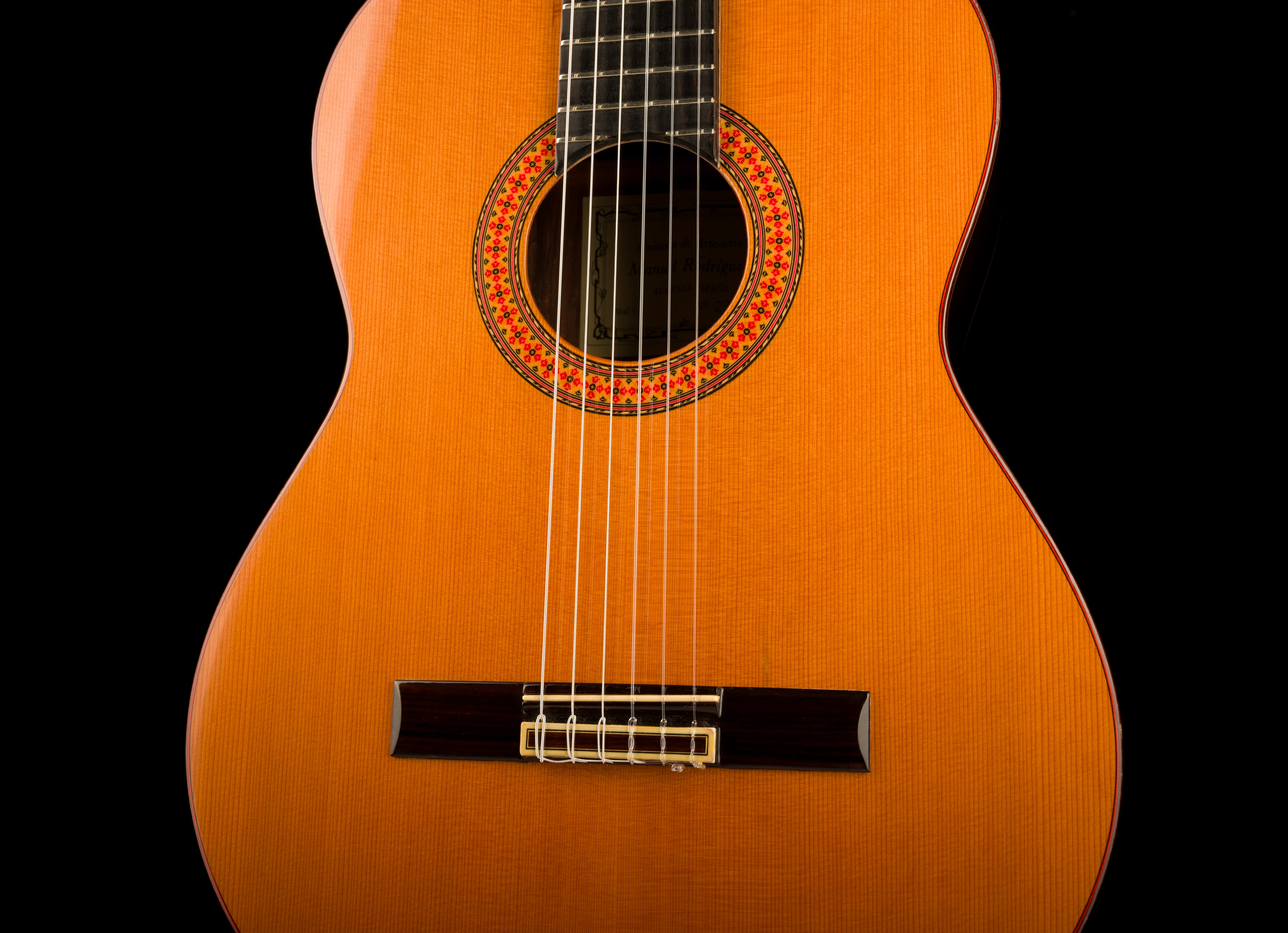 Pre Owned Manuel Rodriguez Model C Classical Guitar Natural With Gig Bag - Image 7