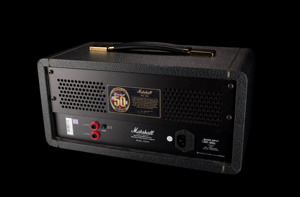 Pre-Owned Marshall 50th Anniversary JTM1H Plexi Guitar Amp Head - Image 11