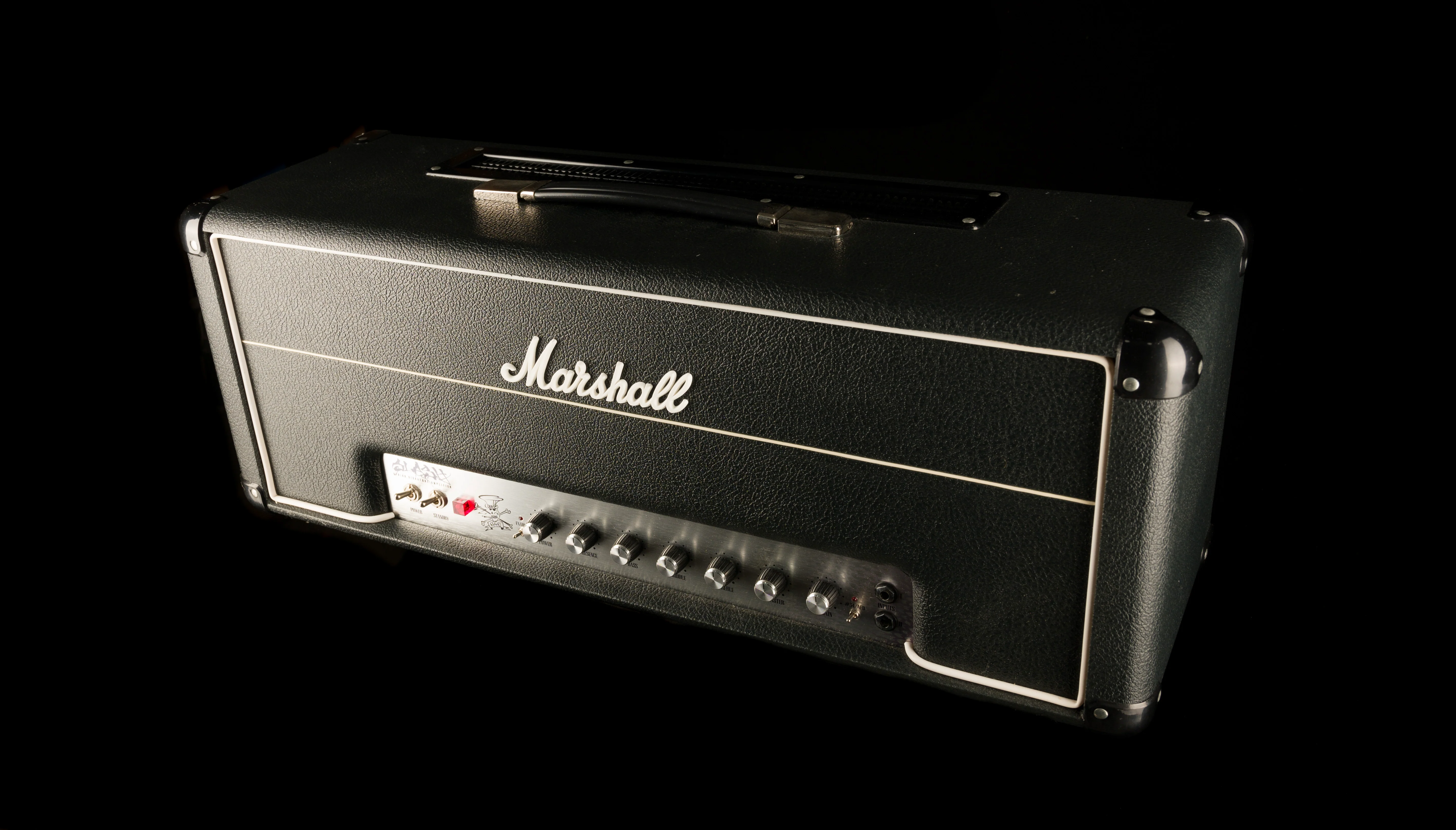 Pre Owned 2011 Marshall AFD100 Slash Signature Guitar Amp Head - Image 3