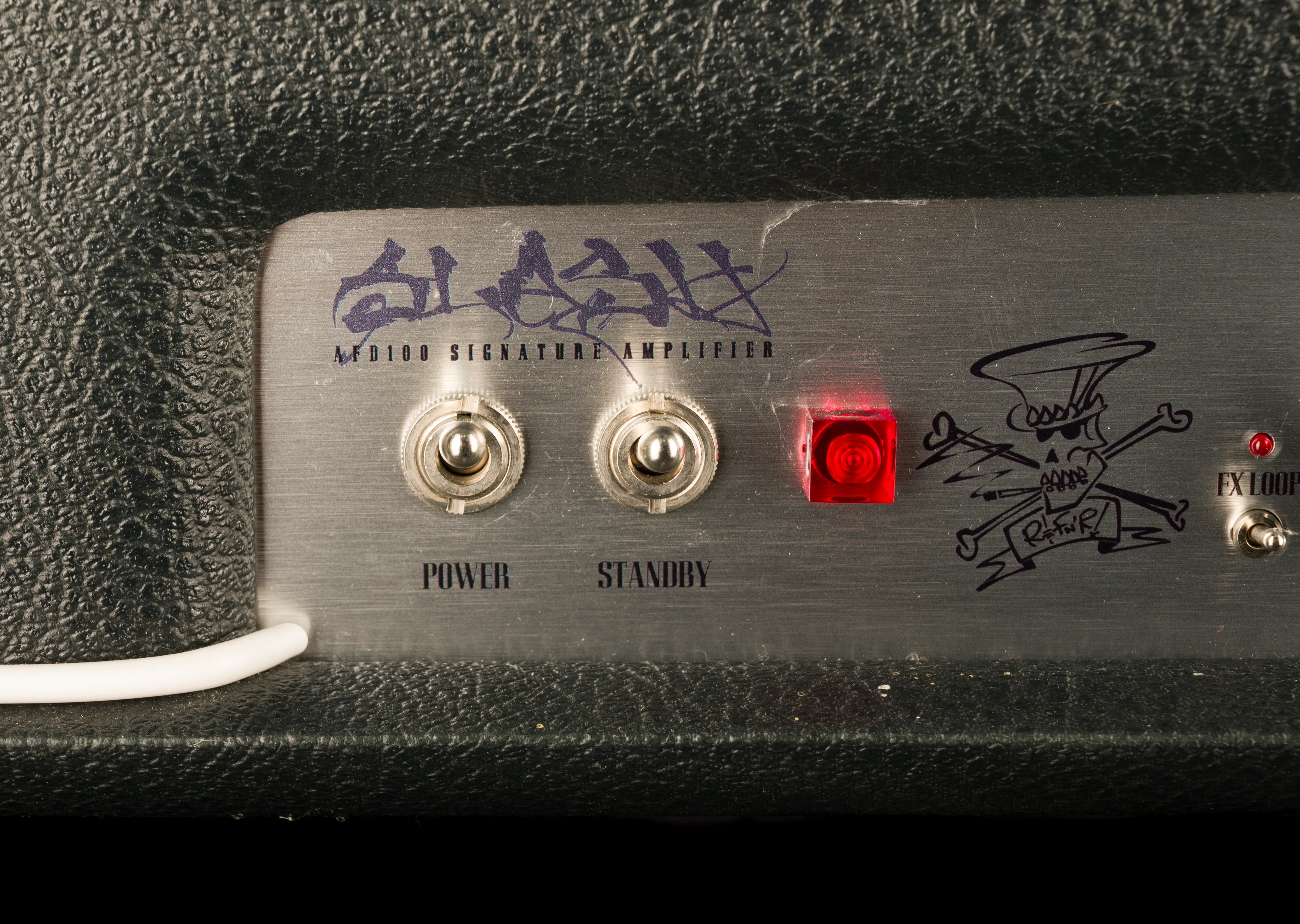 Pre Owned 2011 Marshall AFD100 Slash Signature Guitar Amp Head - Image 4