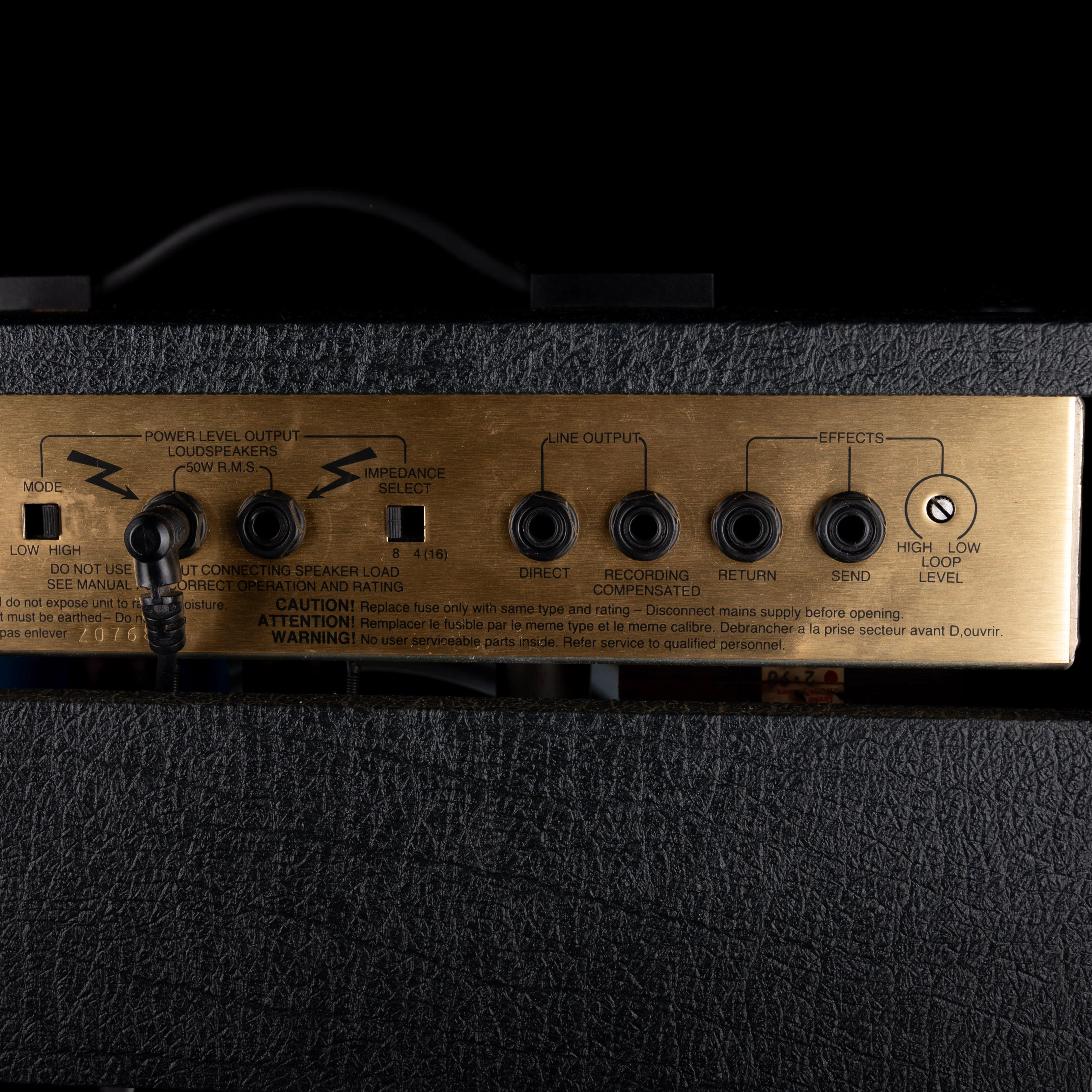 Pre Owned Marshall JCM 900 Black Model 4501 50-watt Guitar Amp Combo With Footswitch - Image 10