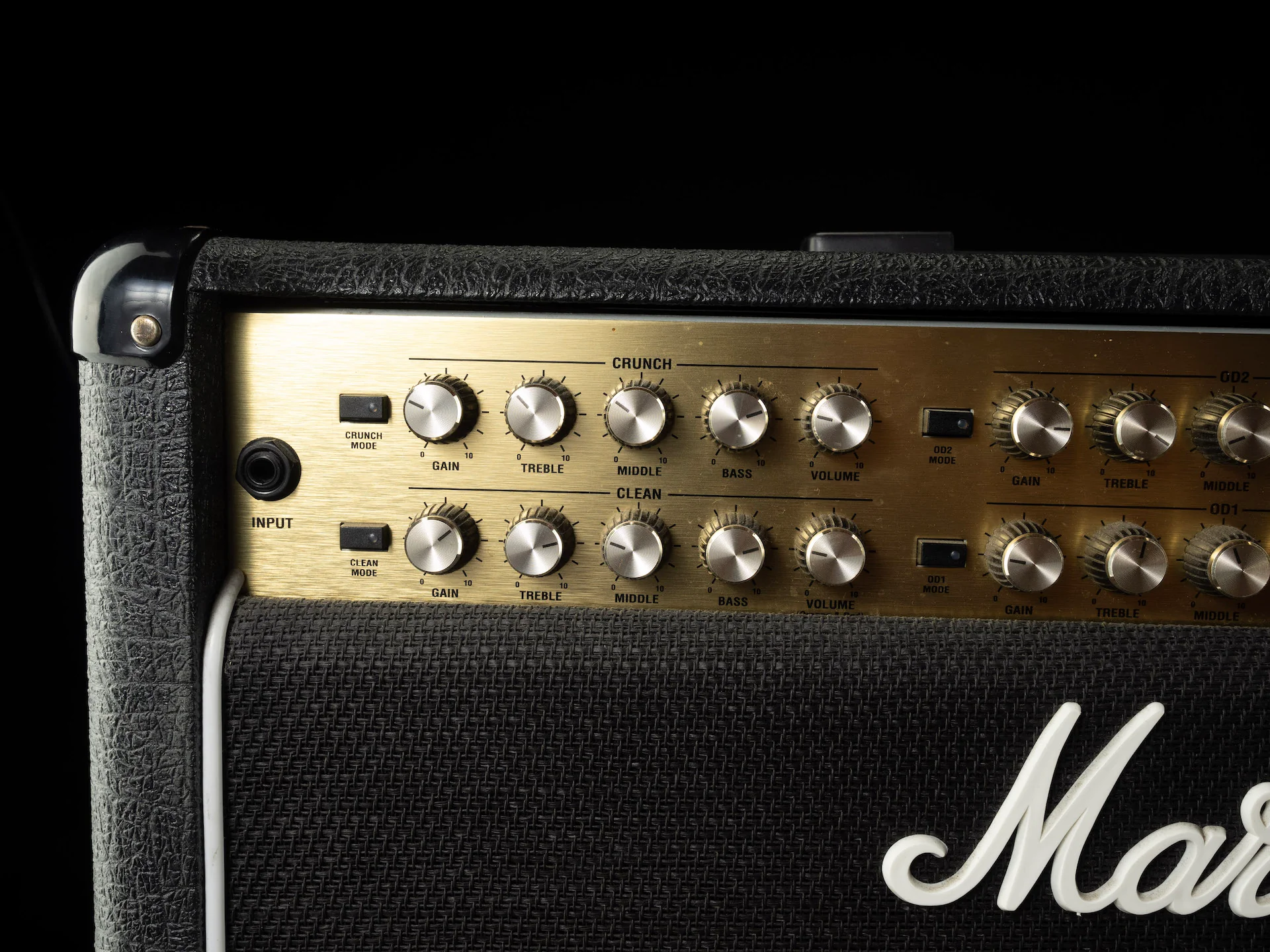 Pre Owned Marshall JVM 410C Black 2x12" Guitar Amp Combo - Image 4