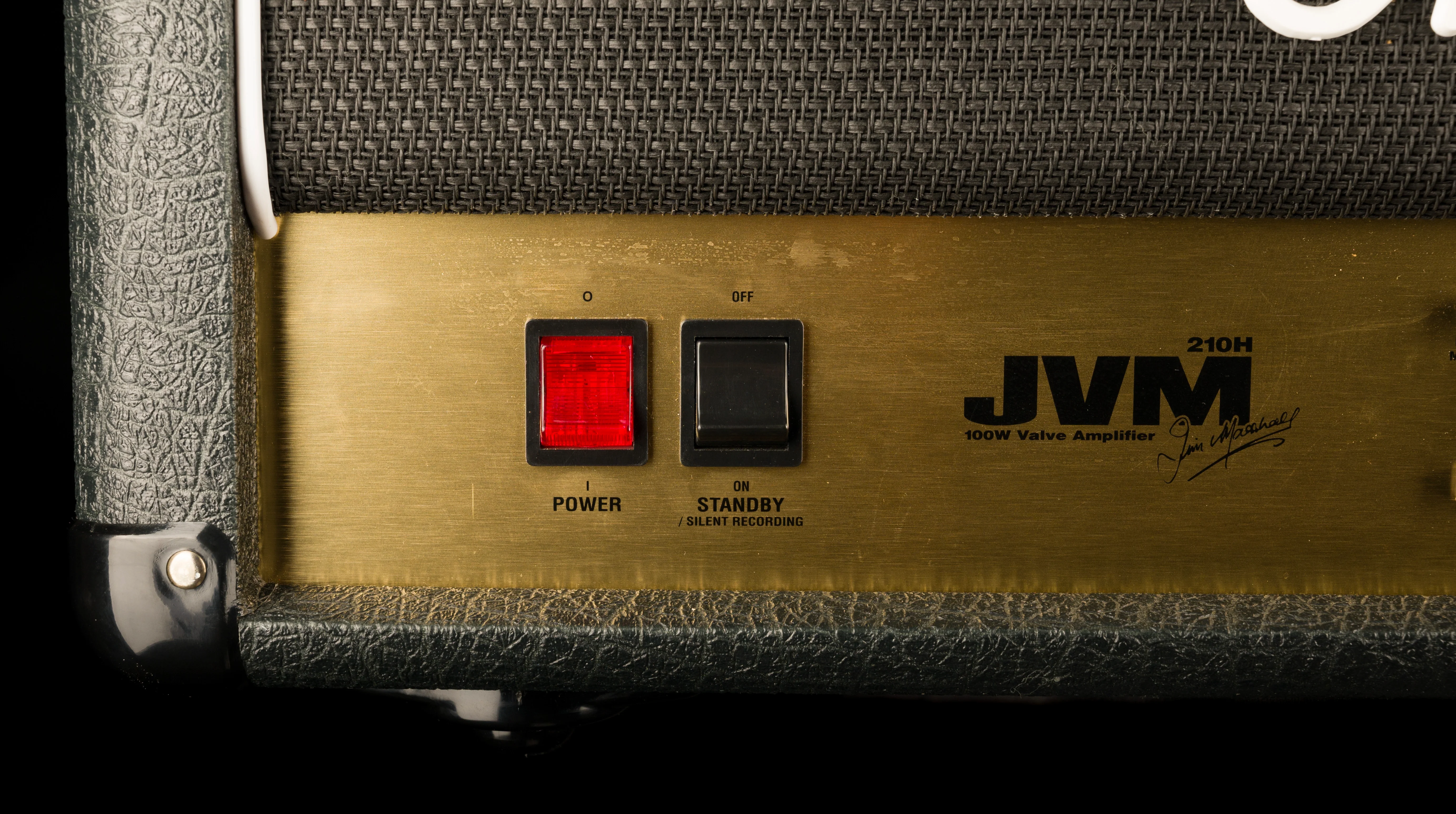 Pre Owned Marshall JVM210H Guitar Amp Head with Footswitch - Image 3